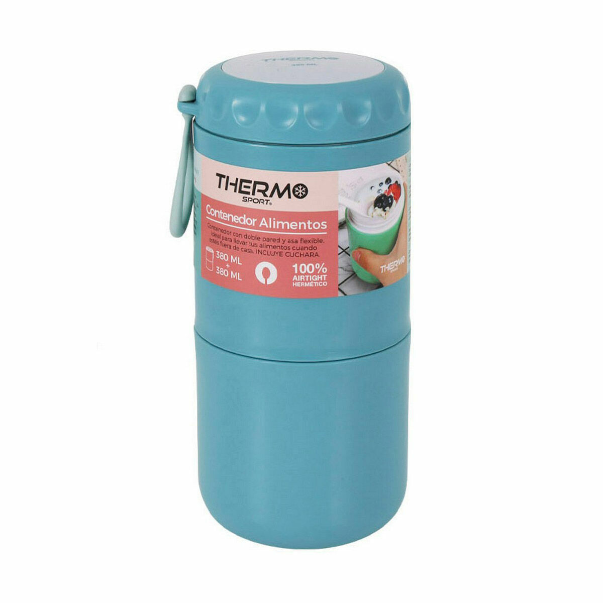 Термос для путешествий ThermoSport Двойное 380 ml + 380 ml (6 штук)-2