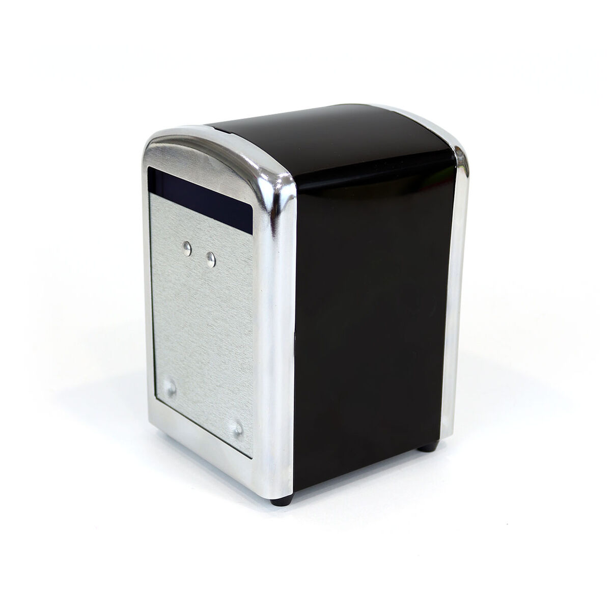 Quttin Black Napkin Holder 10.6 x 9.6 x 13.9 cm Hospitality (12 pieces)-2