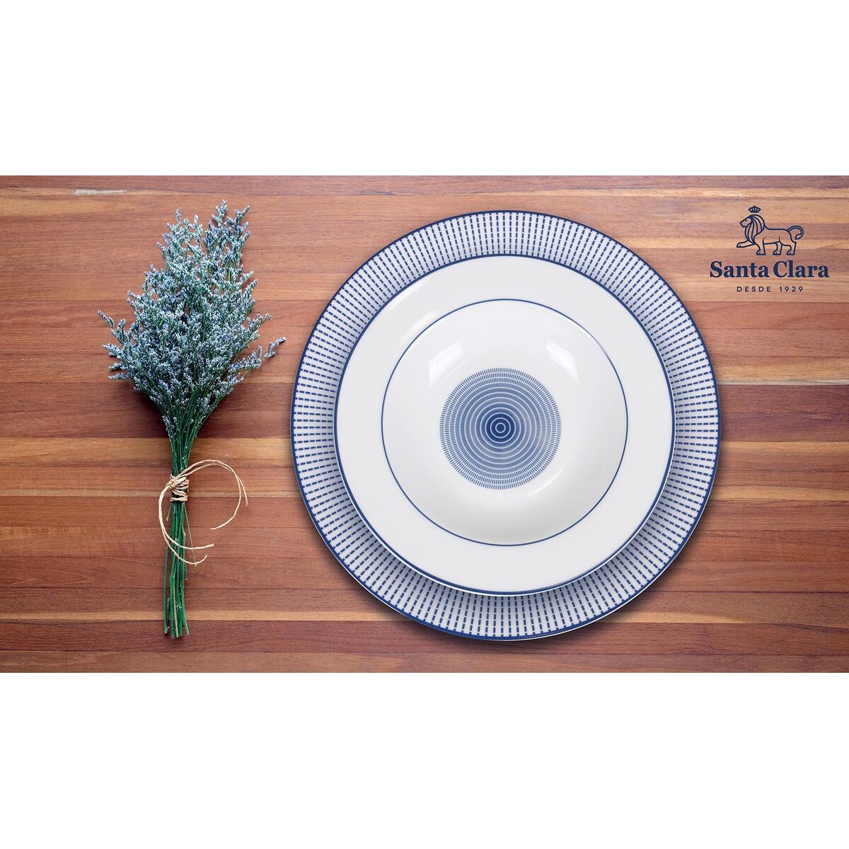 Салатница Santa Clara Diana 23 cm (24 штук)-2