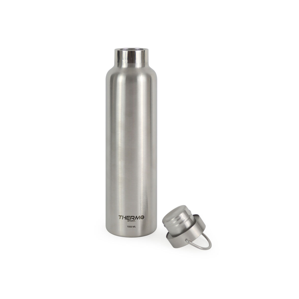 Термобутылку ThermoSport Сталь 1 L С ручкой-2