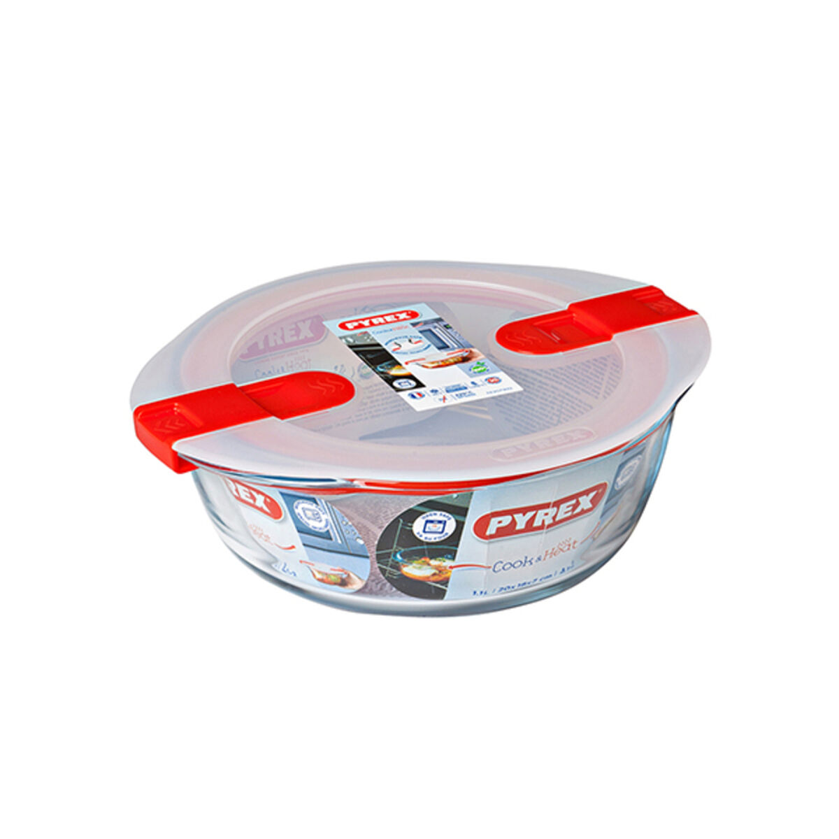 Судок Pyrex COOK&HEAT Прозрачный Cтекло-4