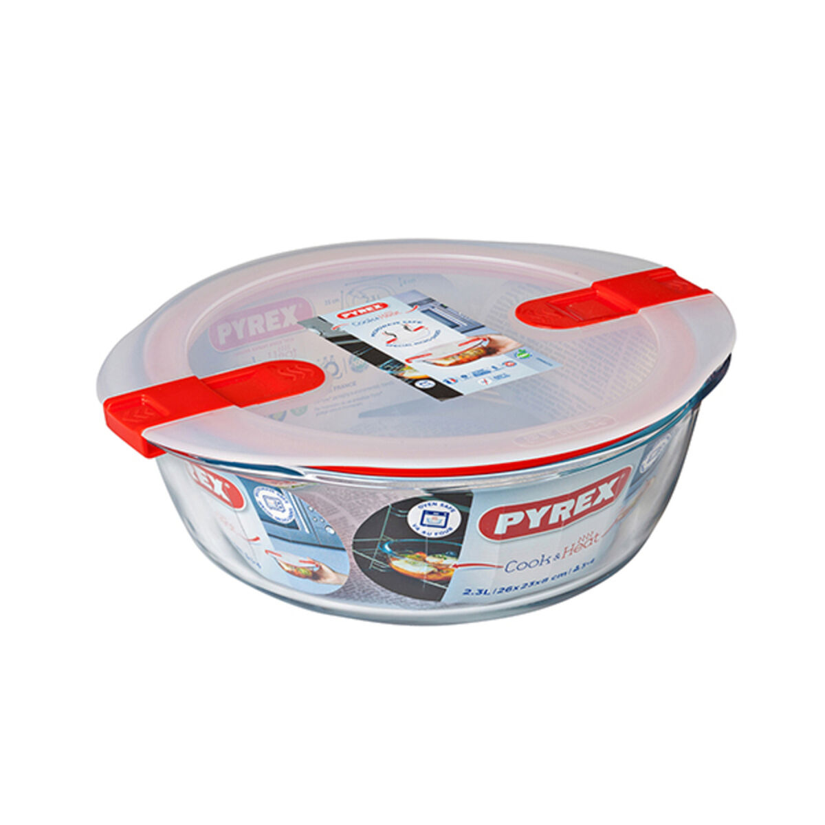 Судок Pyrex COOK&HEAT Прозрачный Cтекло-7