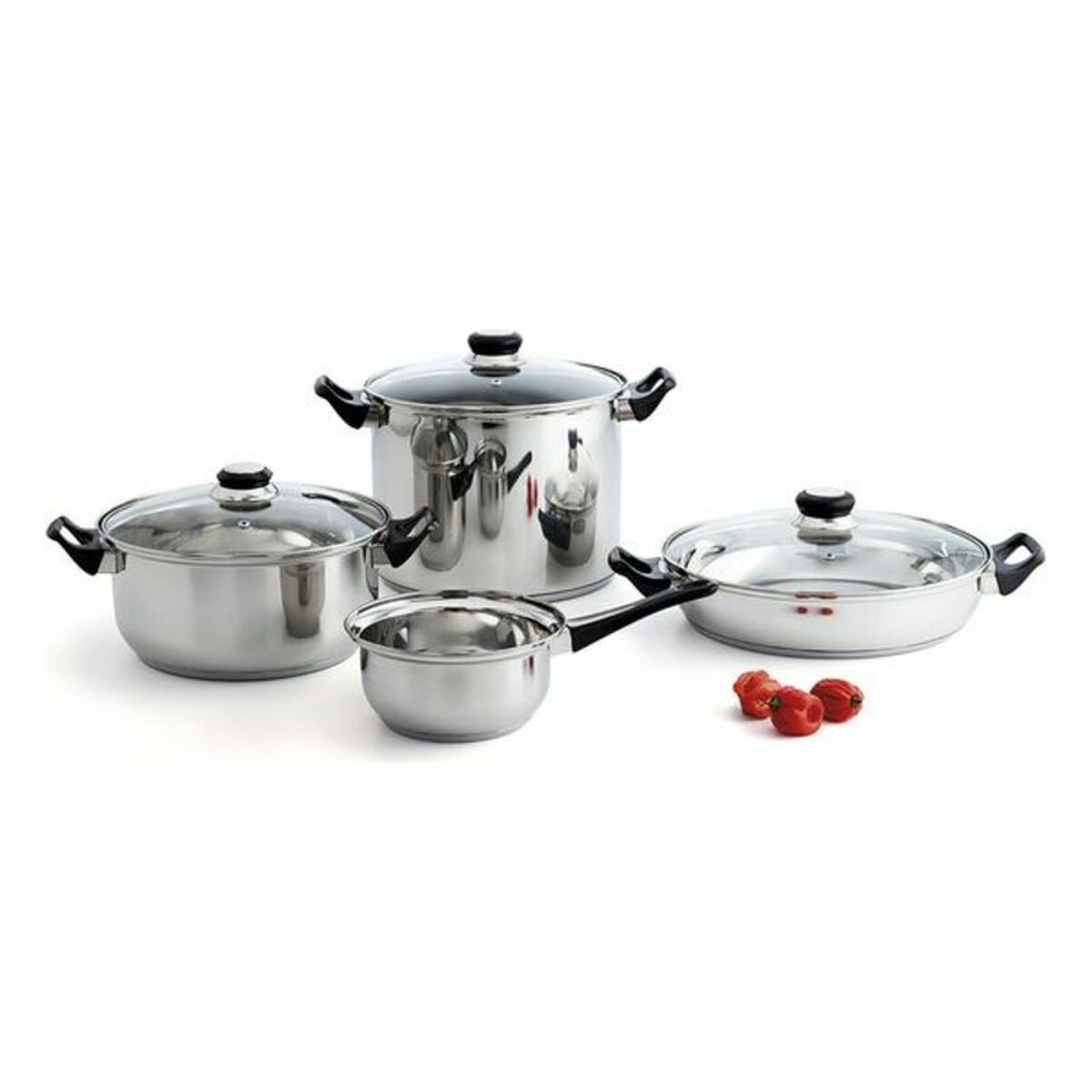 Topf mit Glasdeckel Quid Habitat-2
