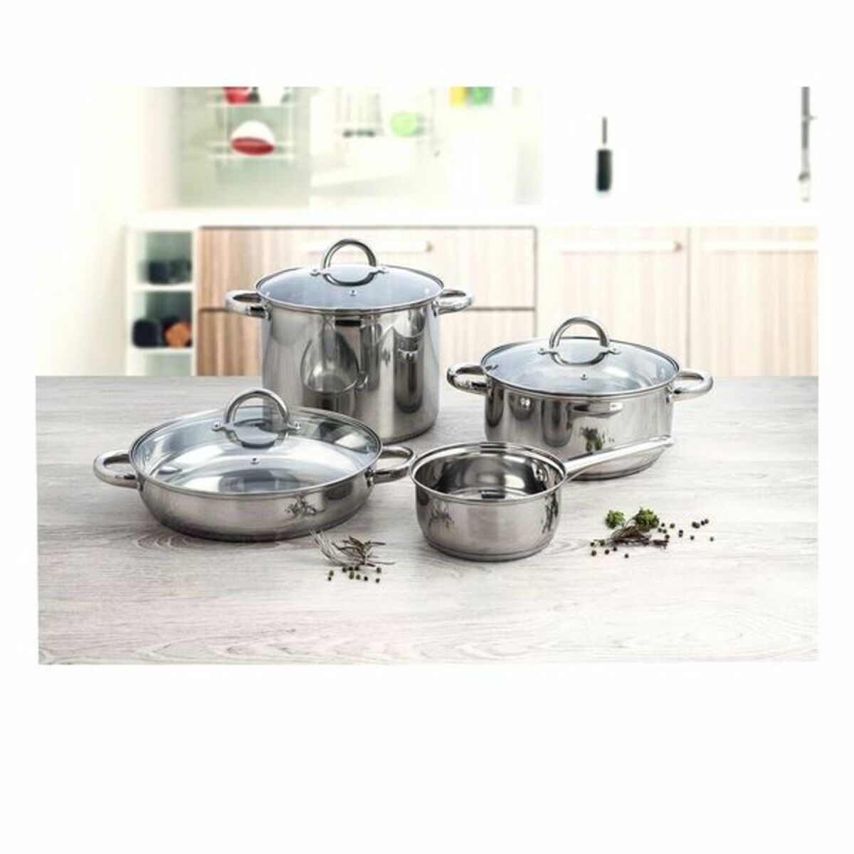 ШМШ бо зарфҳои шишагини Quid Metal Steel-3