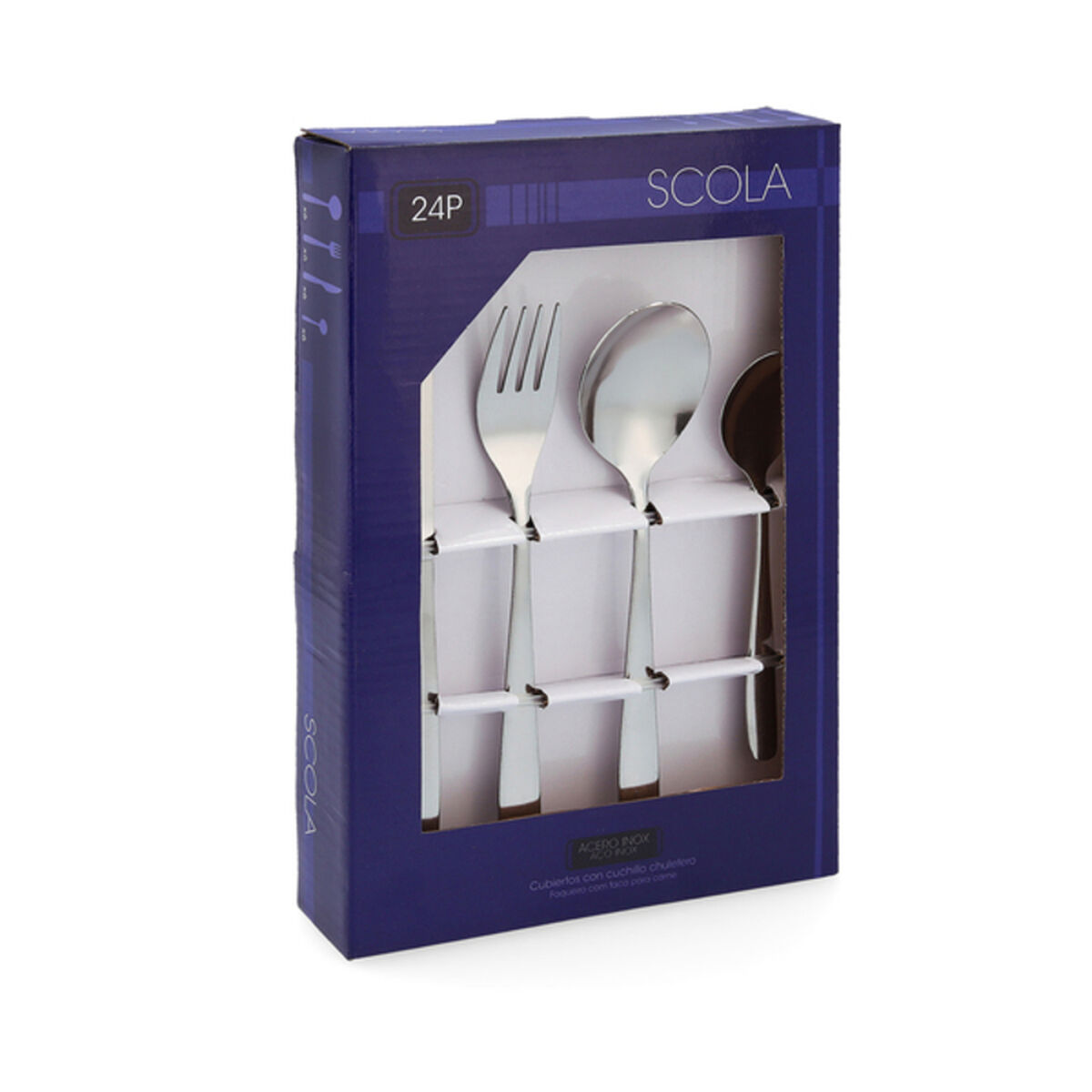 계측기 Scola Metal 스틸 스테인리스 스틸 (24 pcs)-3