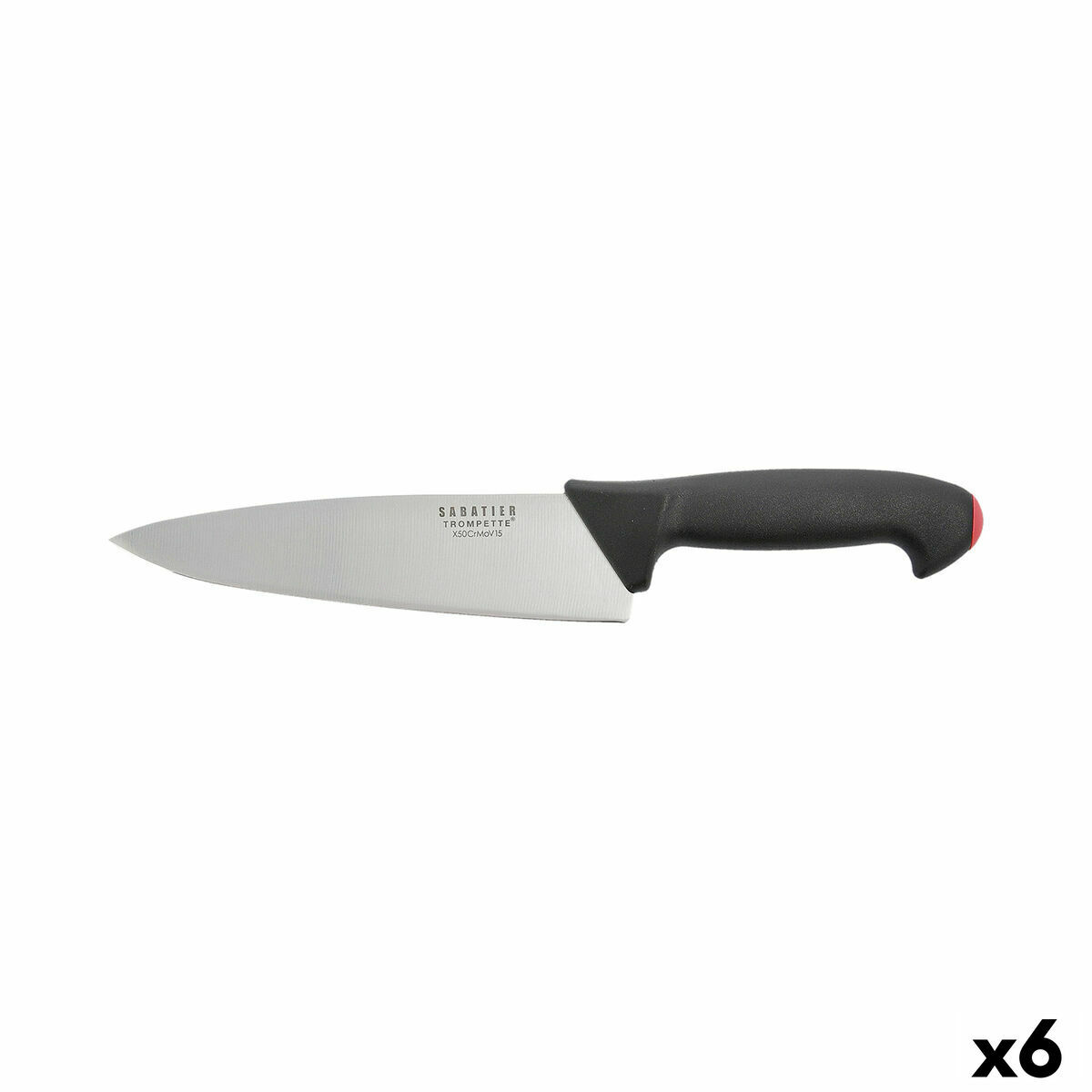 Sabatier Pro Tech Steel Metal 20cm 셰프 나이프 (팩 6x)-2