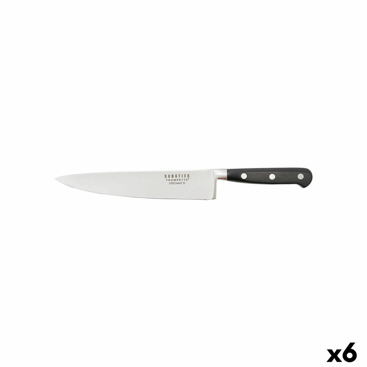 Sabatier Origin 셰프 나이프 스틸 메탈 20cm (팩 6x)-2