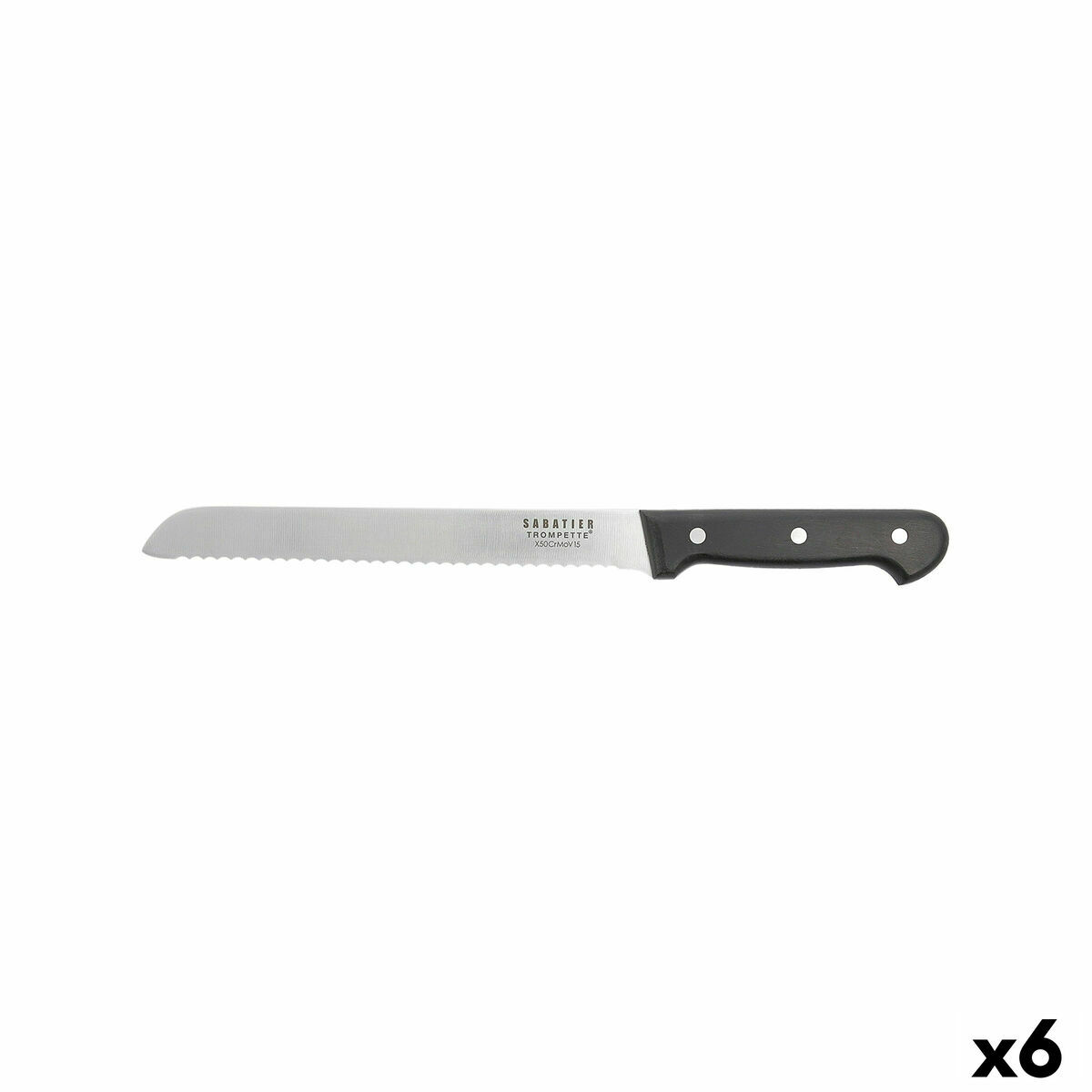 Sabatier Universal Metal 22cm 빵 나이프 (팩 6x)-2