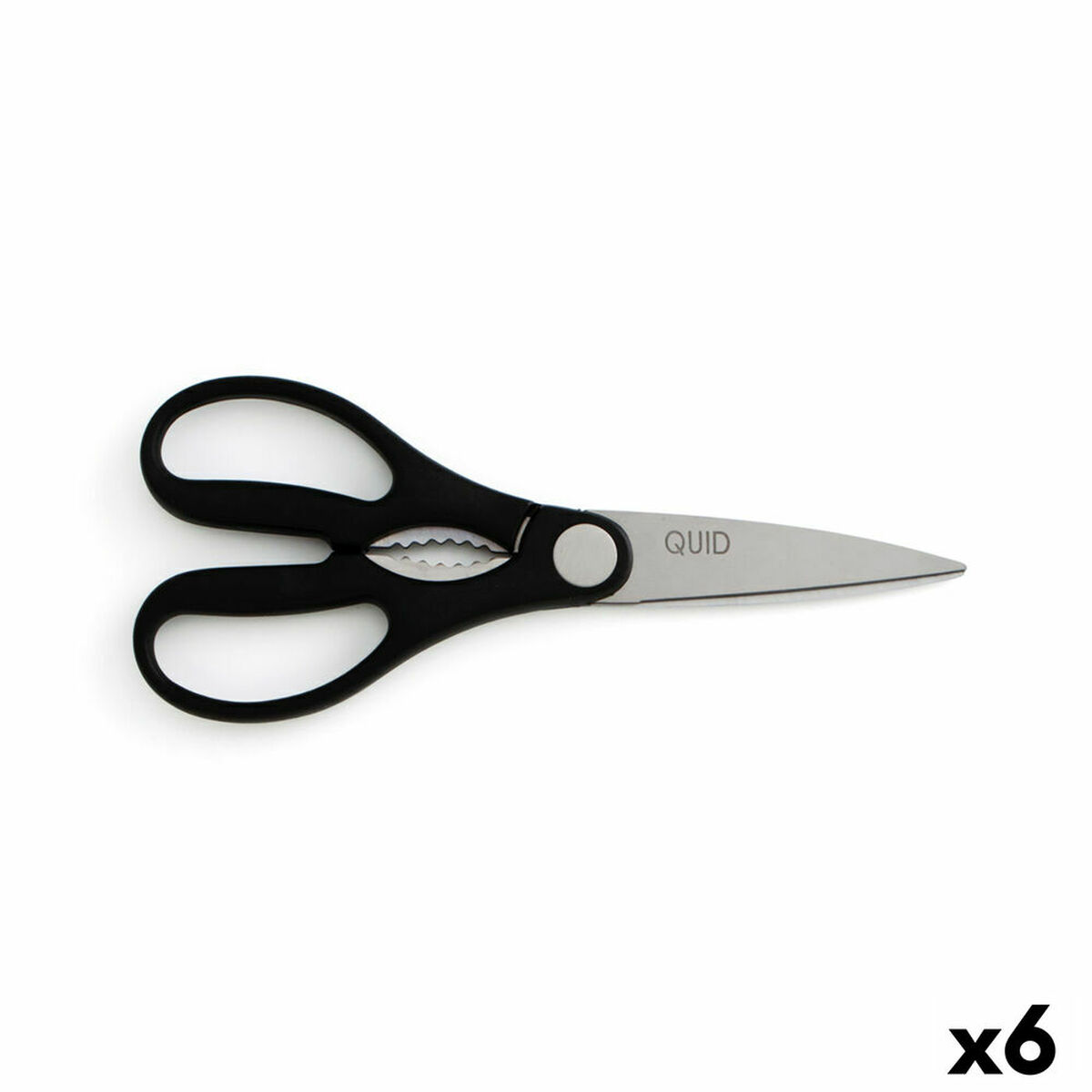 Quid Kitchen Chef Metal Scissors (21 cm) (Pack 6x)-2