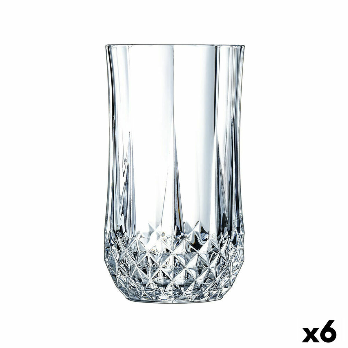 Cristal d'Arques Paris Longchamp мөлдір шыны (36 cl) (Pack 6x)-2