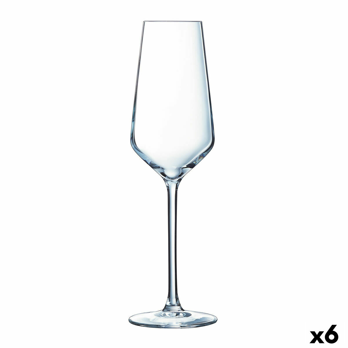 Шампан бокалы Éclat Ultime Мөлдір шыны (21 cl) (Pack 6x)-2