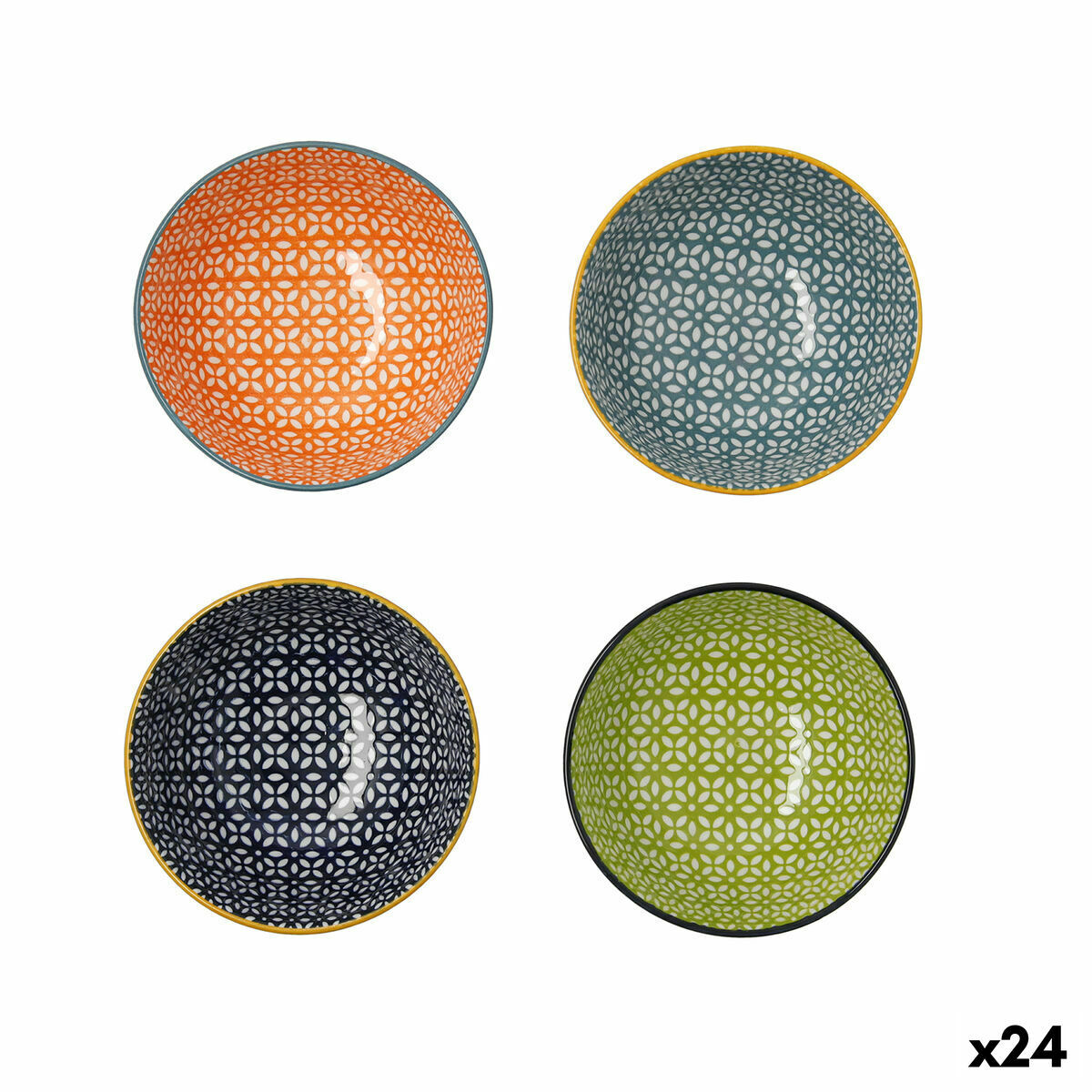 Quid Pippa Bowl Multicolored Cermics (24 יצירות) (Pack 24x)-2