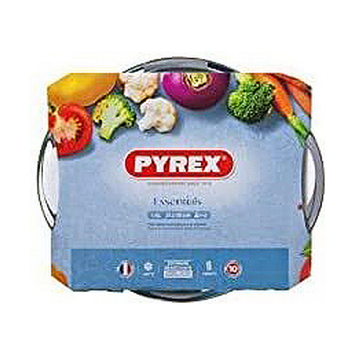 Pyrex Essentials 1.4 L გამჭვირვალე მინის საფარი-4