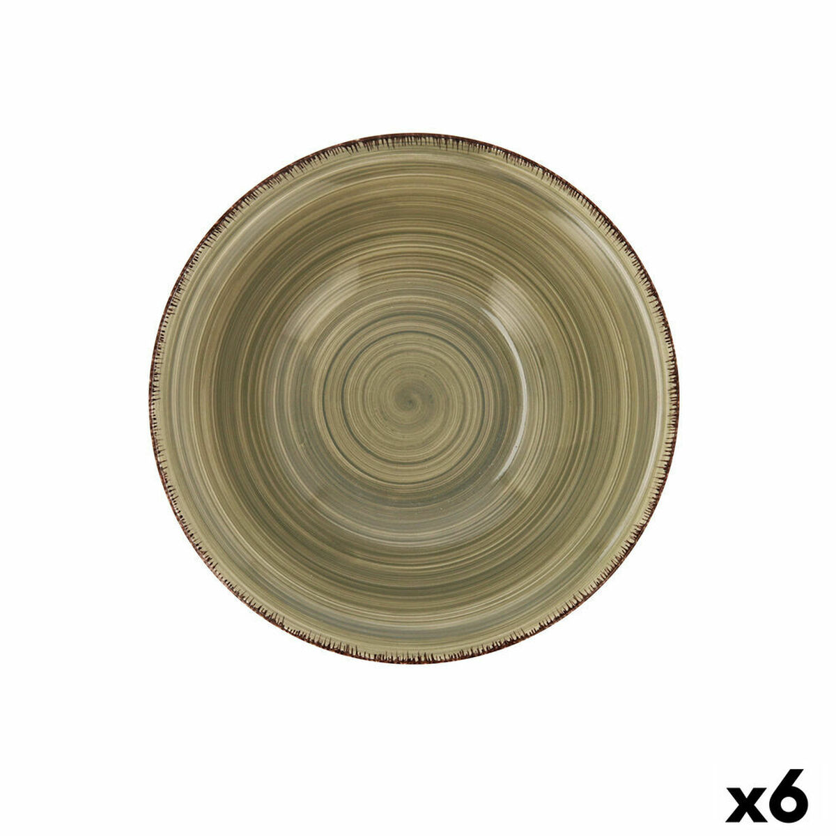 Bowl Quid Natura Vita Cermics Green (18 ס 