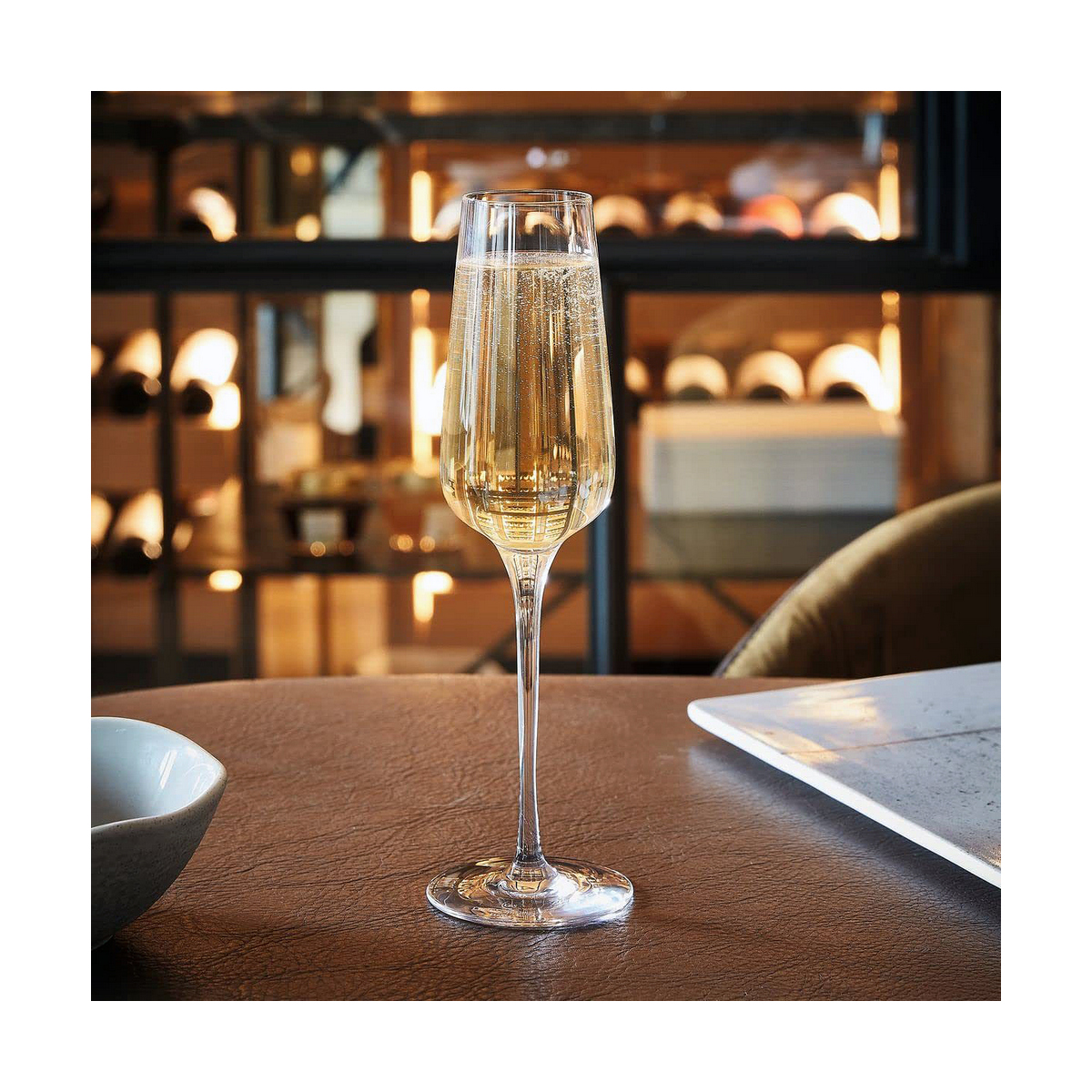 Chef & Sommelier Champagne Glass 6 조각 Clear Glass (21 cl)-3