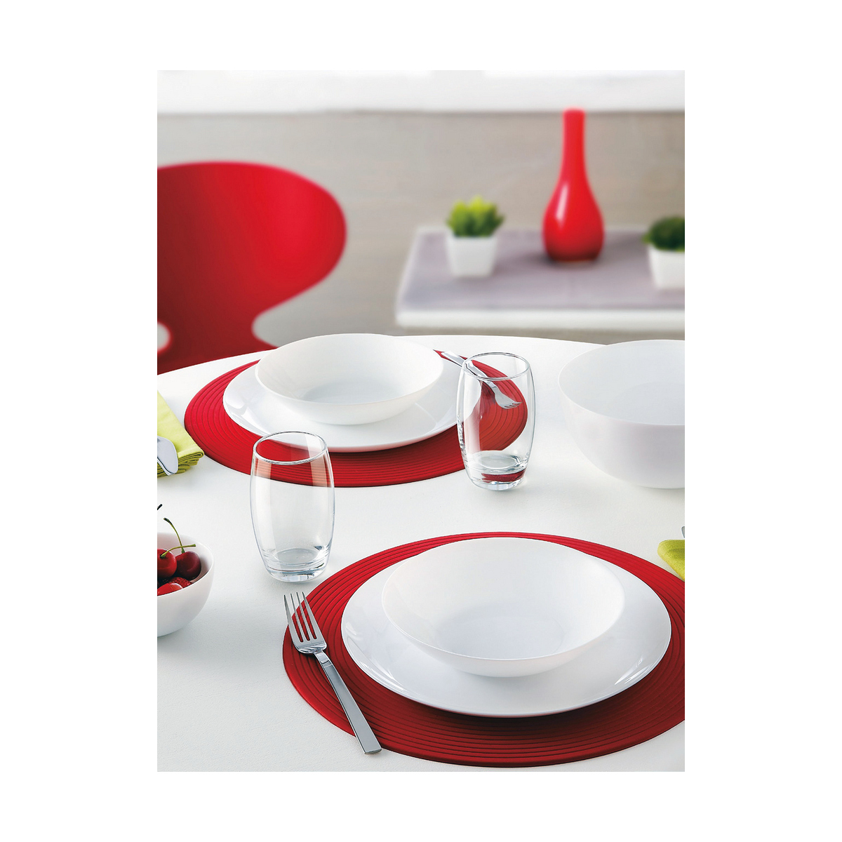 Салатница Luminarc Белый Cтекло (Ø 21 cm)-3