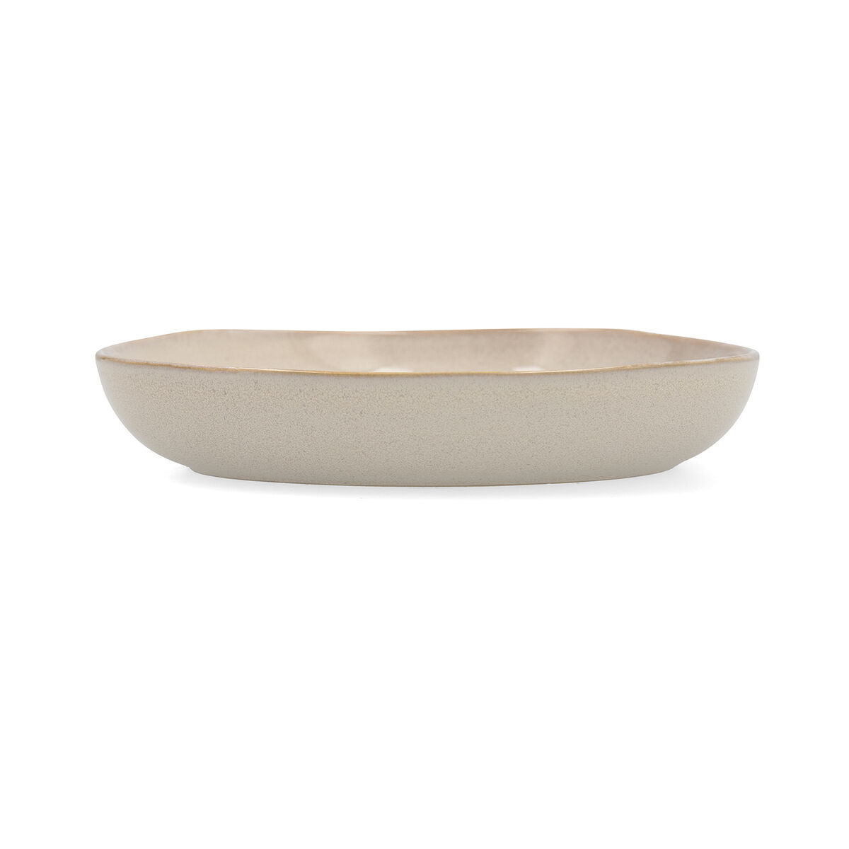 Dish Dish Bidasoa Ikonic Ceramics White (20. 5 x 19. 5 ס 
