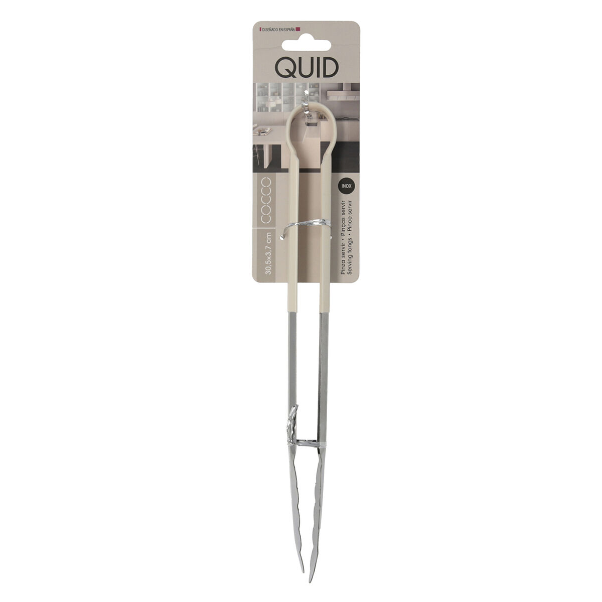 Щипцы для сервировки Quid Cocco (30,5 × 3,7 cm)-2