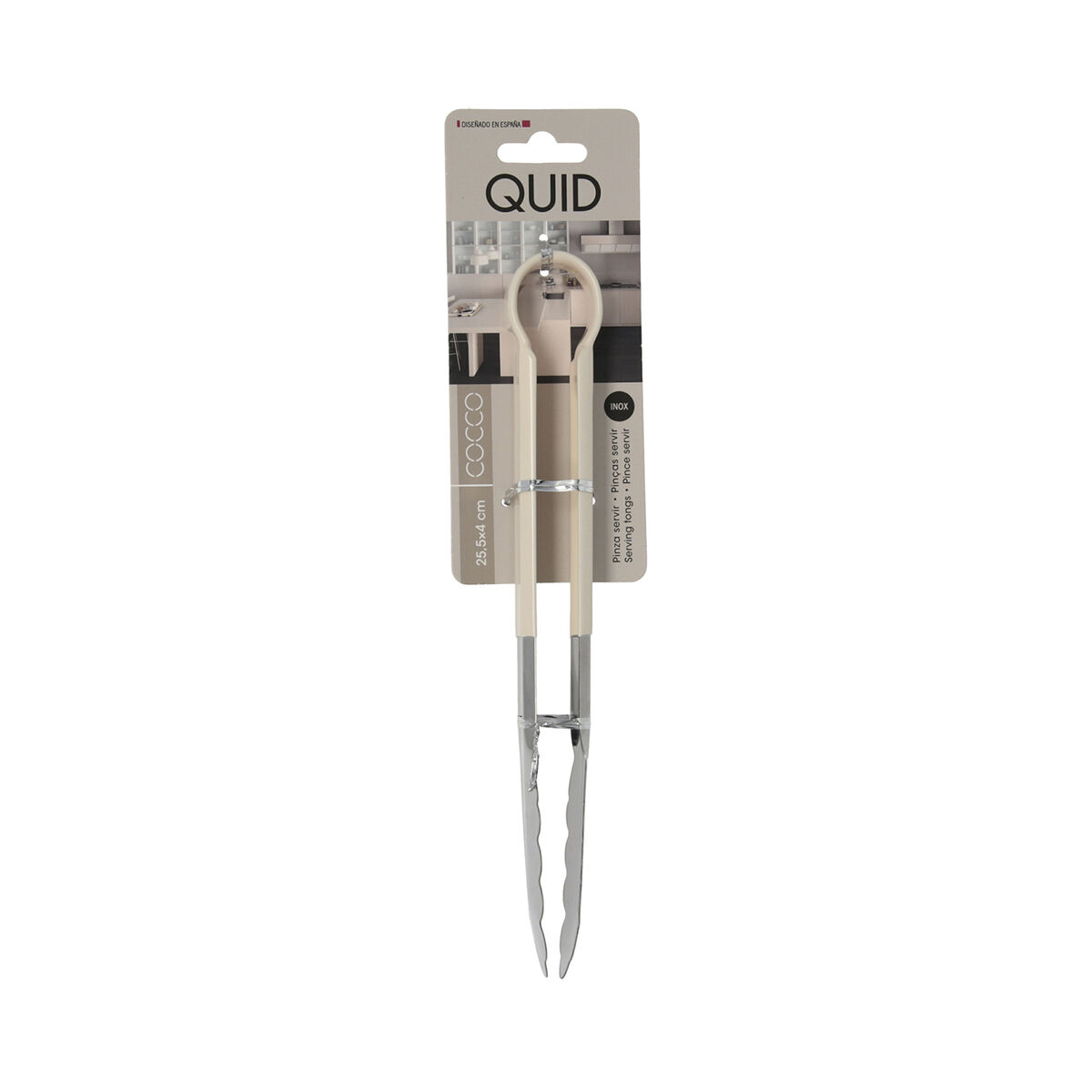 Щипцы для сервировки Quid Cocco (25,5 × 4 cm)-2