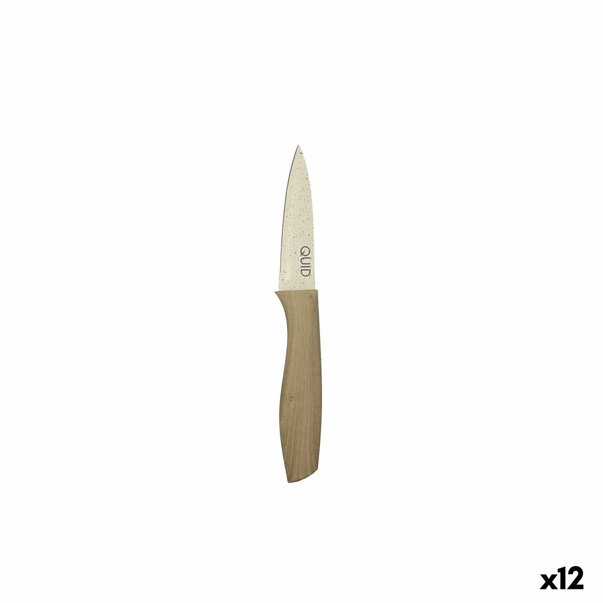 Нож для чистки Quid Cocco Коричневый Металл 9 cm (Pack 12x)-2