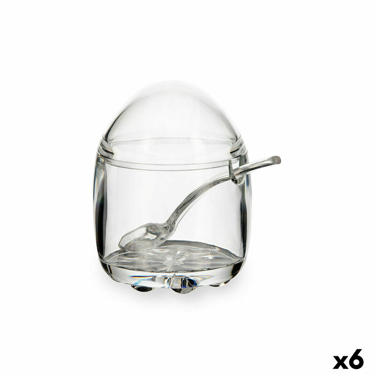 Sugar Bowl Quid Tu y Yo Plastic (8 x 8 x 10.5 cm) (Pack 6x)-2