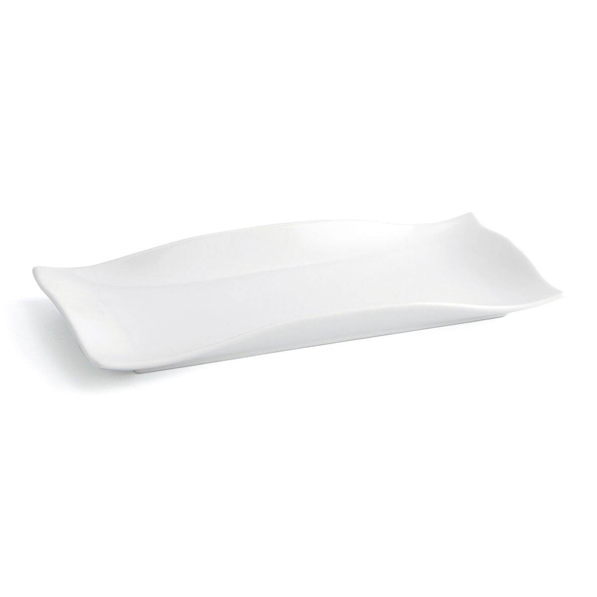 Жалпақ тәрелке Quid Gastro Fun 29,5 x 11 x 3 см Ақ керамика (6 дана)-3