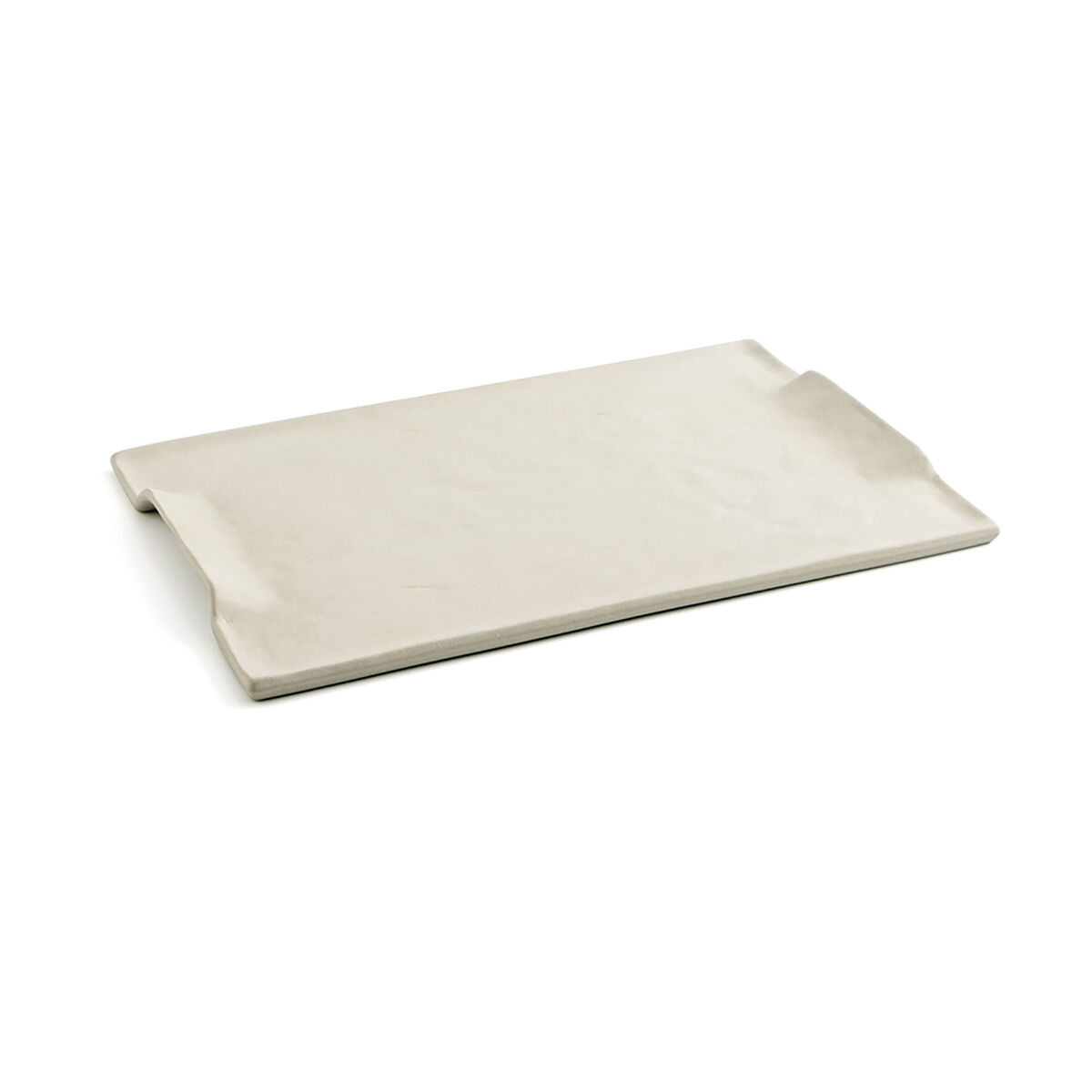 Snacktablett Quid Mineral Gres Beige Keramik 35 x 23 cm (6 Stück)-3