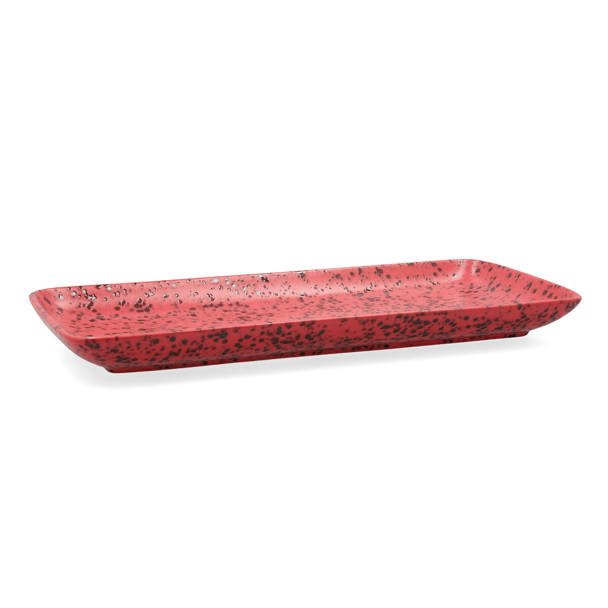 Vassoio Ariane Oxide Ceramica Rossa (36 x 16,5 cm) (6 pezzi)-2