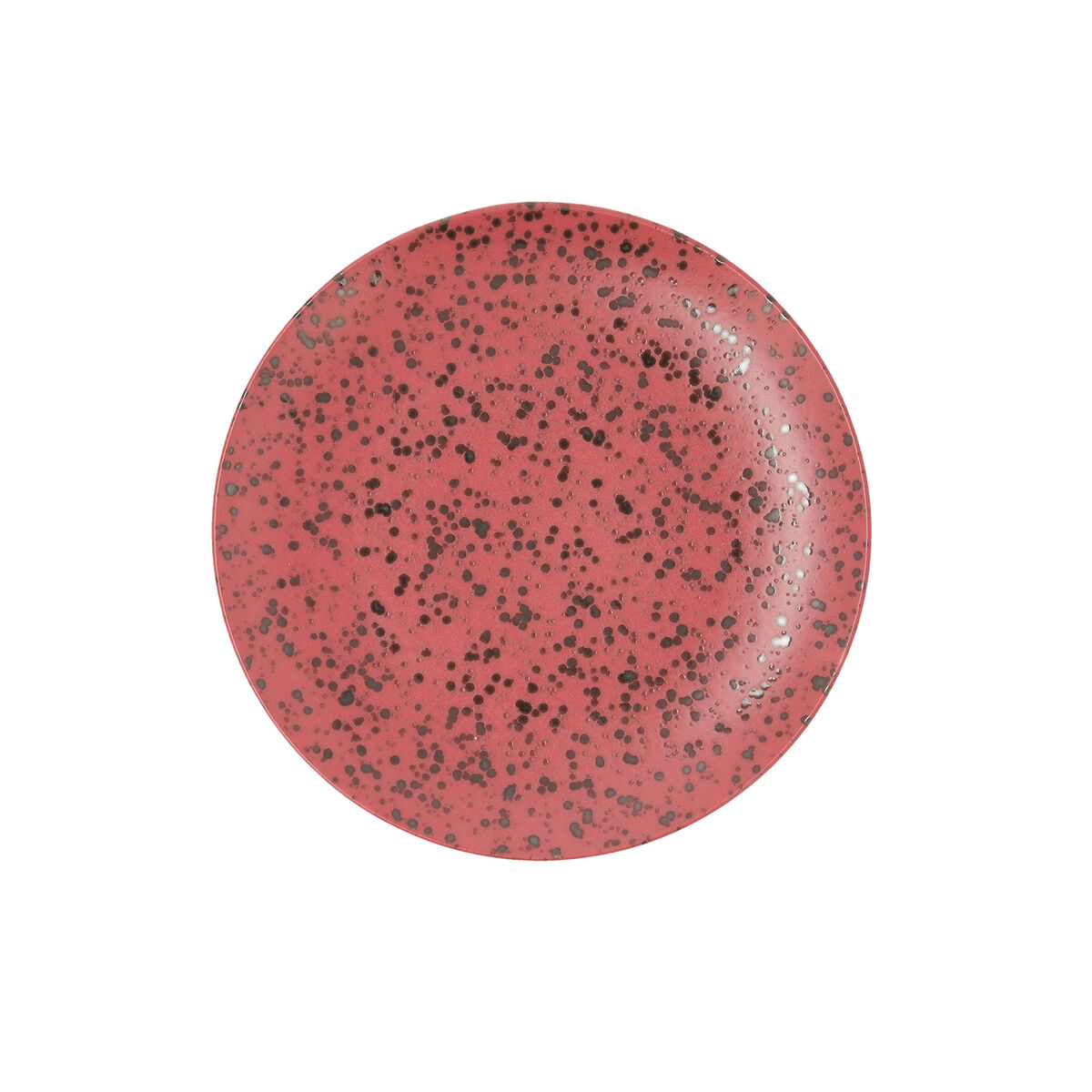 Piatto piatto Ariane Oxide Ceramica Rossa ( 24 cm) (6 pezzi)-2