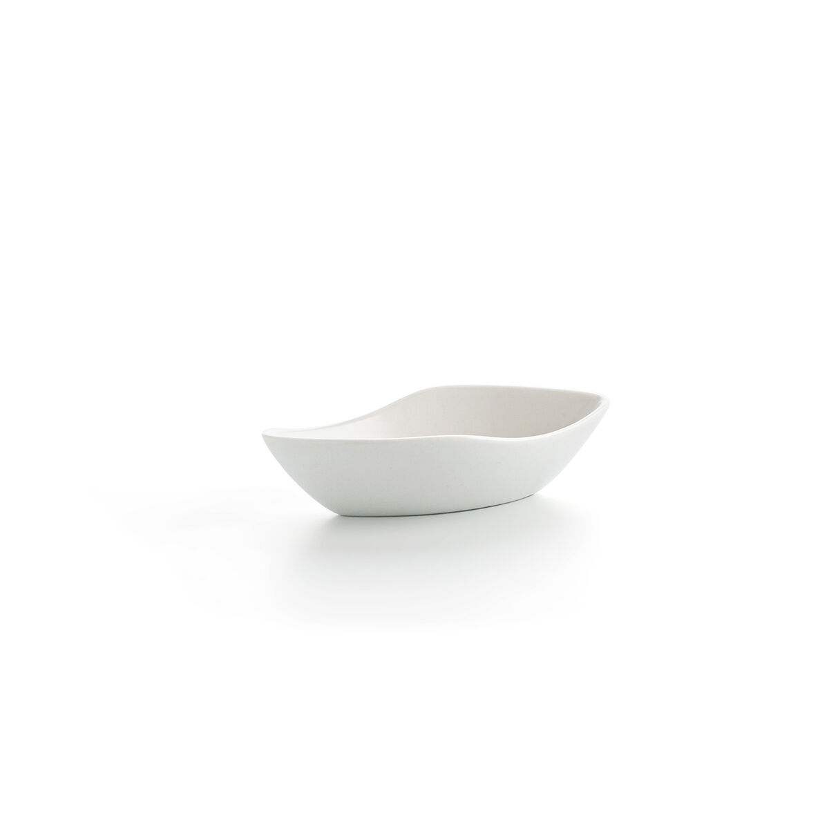 Piatto Ariane Alaska Mini Ceramica Ovale Bianco (10,5 x 4,8 x 2,8 cm) (18 pezzi)-3