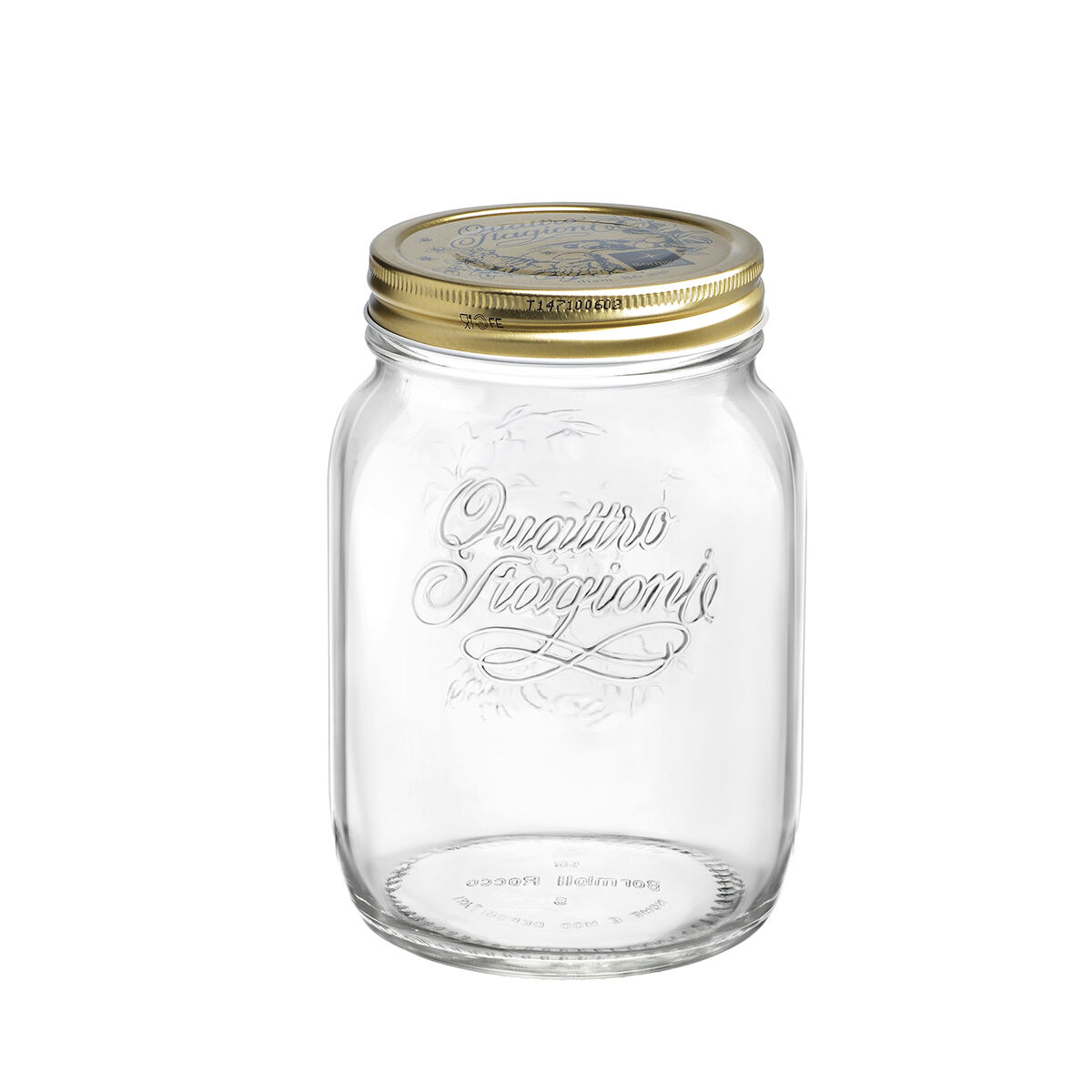 Conteneur pour la conservation des aliments Bormioli Rocco Quattro Stagioni Verre transparent (2 L) (6 pièces)-2