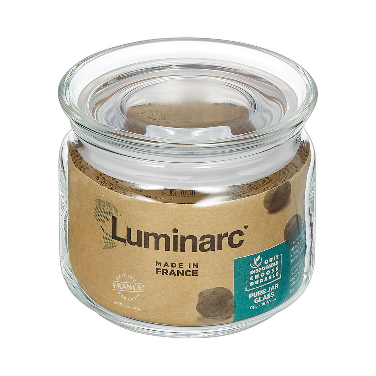 Luminarc Pavクリアシリコーンガラス(500ml) (6個)-4