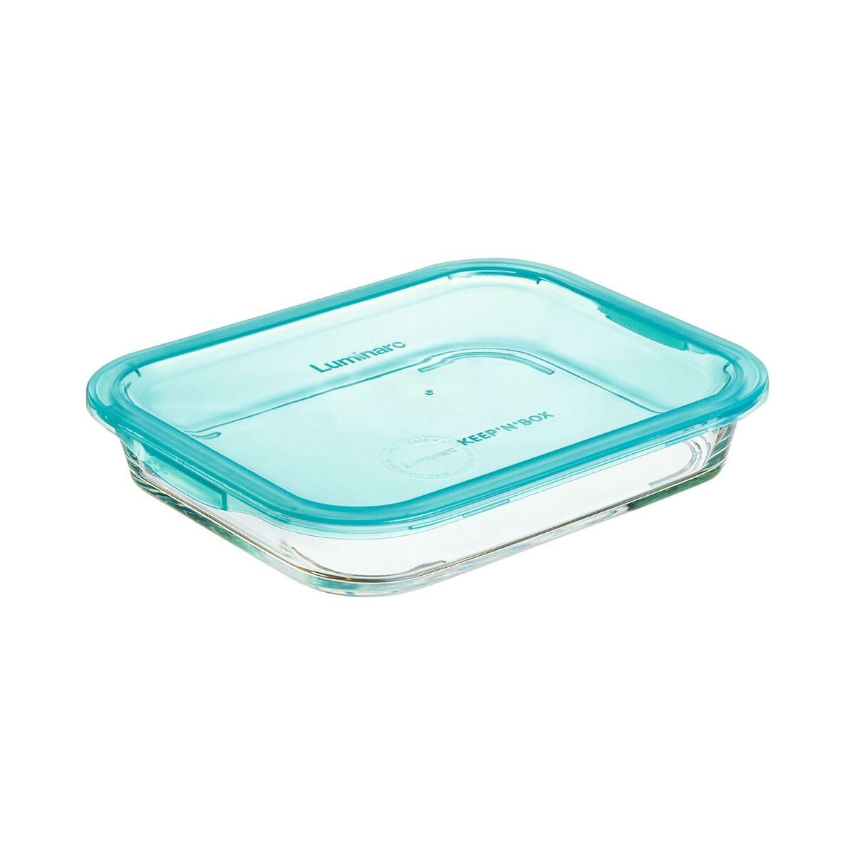 Luminarc Keep 'n Lagon Sealed Breakfast Boxターコイズ1。5 Lガラス(6個)-2