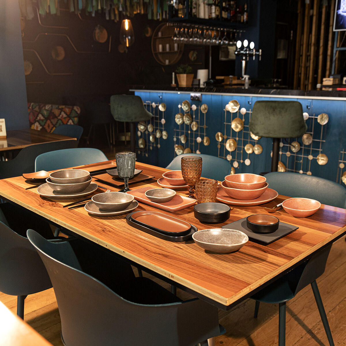 בידאסואה ג 'יו חטיף קערה אפורה פלסטיק 13 x 13 ס 