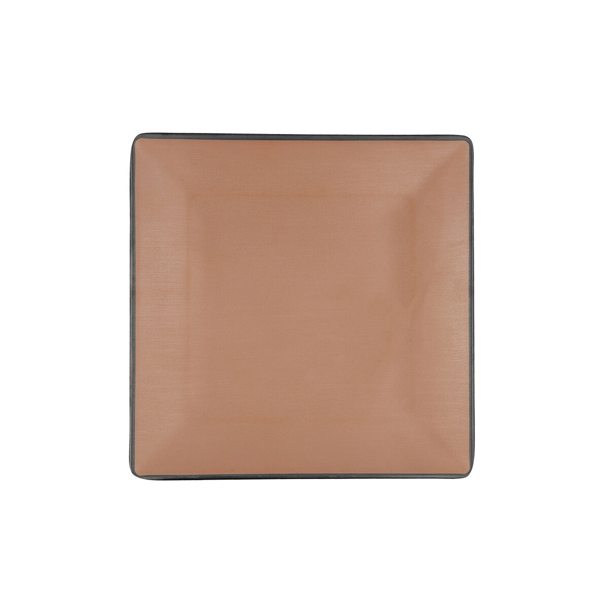 Prato plano Bidasoa Gio 21,5 x 21,5 cm Plástico marrom-5