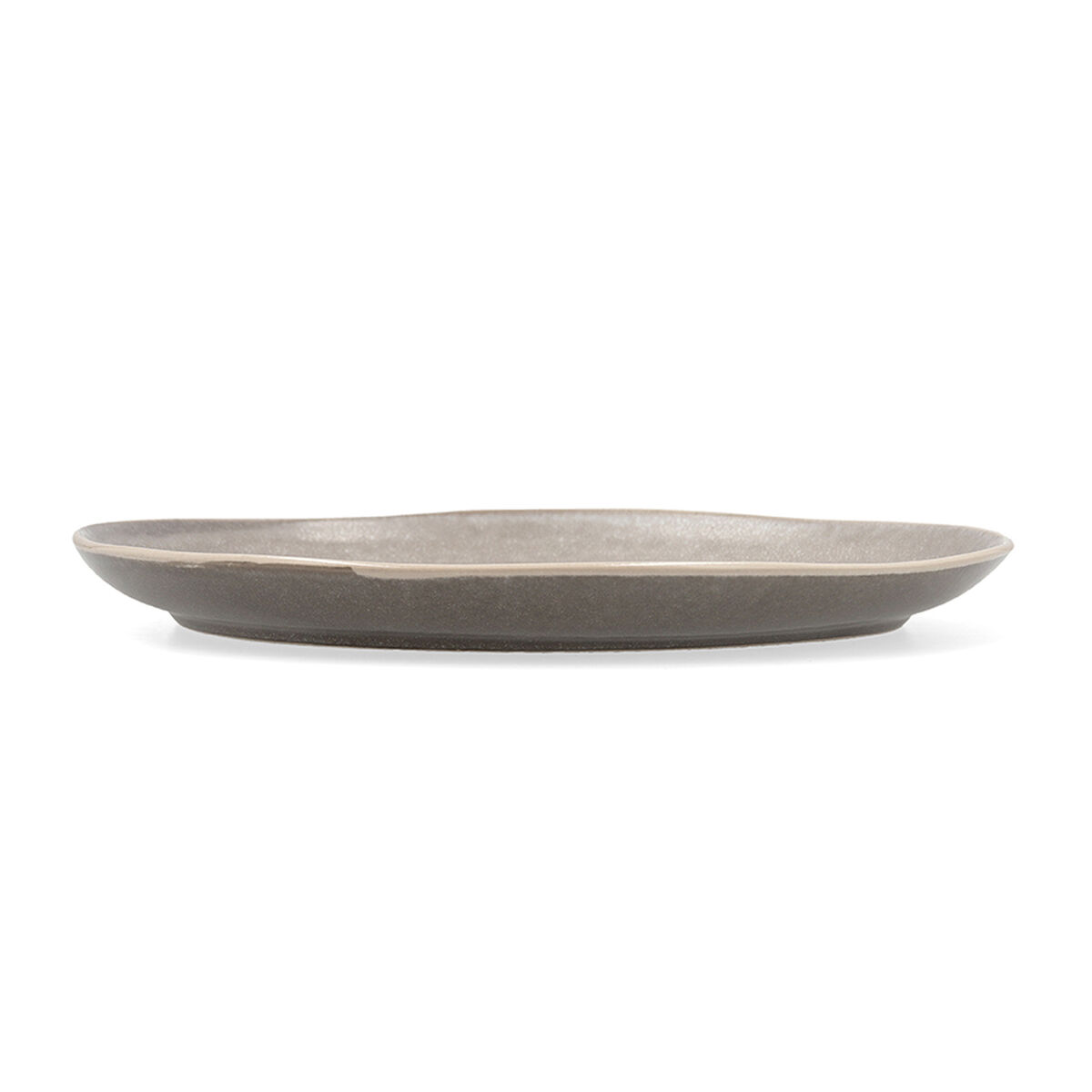 플랫 플레이트 Bidasoa Gio 불규칙한 회색 도자기 26. 5cm (4 개 조각)-6