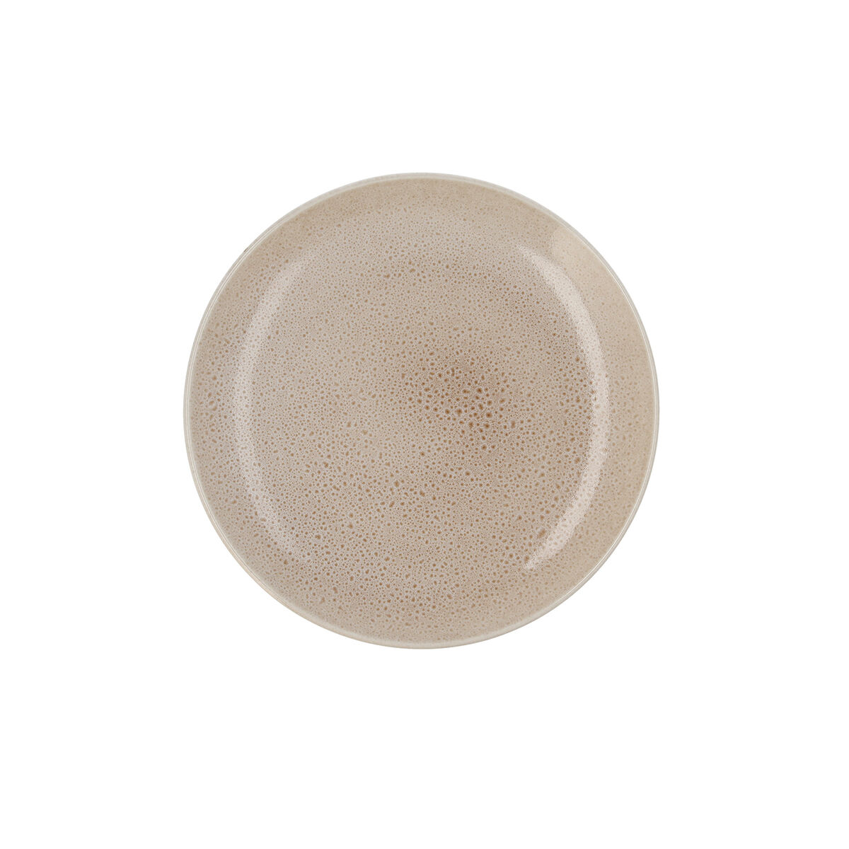 플랫 플레이트 Ariane Porous Ceramic Beige Ø27 cm (6 조각)-2