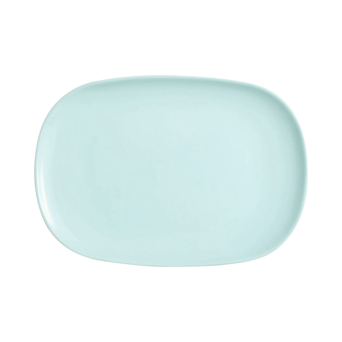 Luminarc Sweet Line Tray Teal Glass 35 x 24 cm (6 pieces)-2