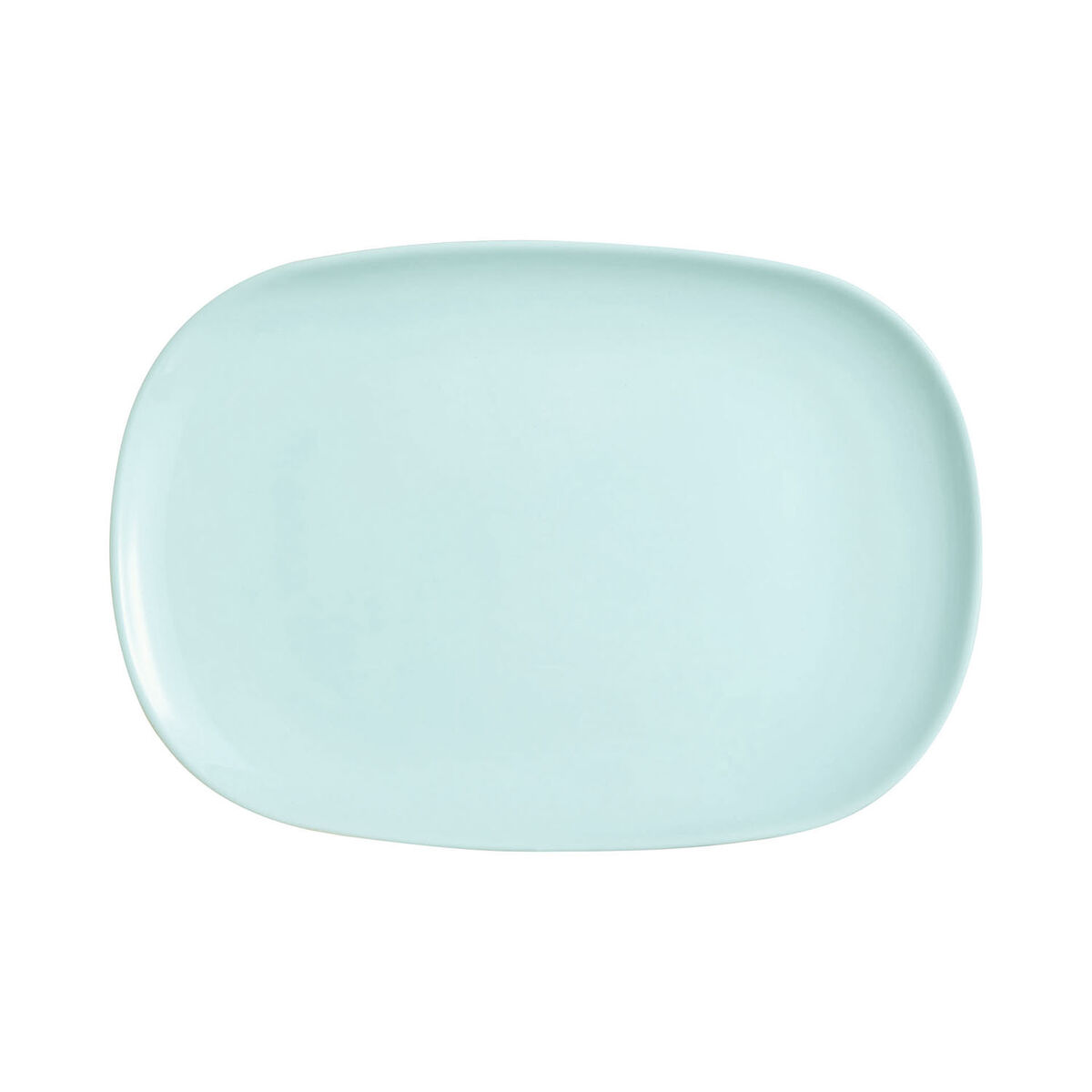 Luminarc Sweet Line Tray Teal Glass 35 x 24 cm (6 pieces)-3