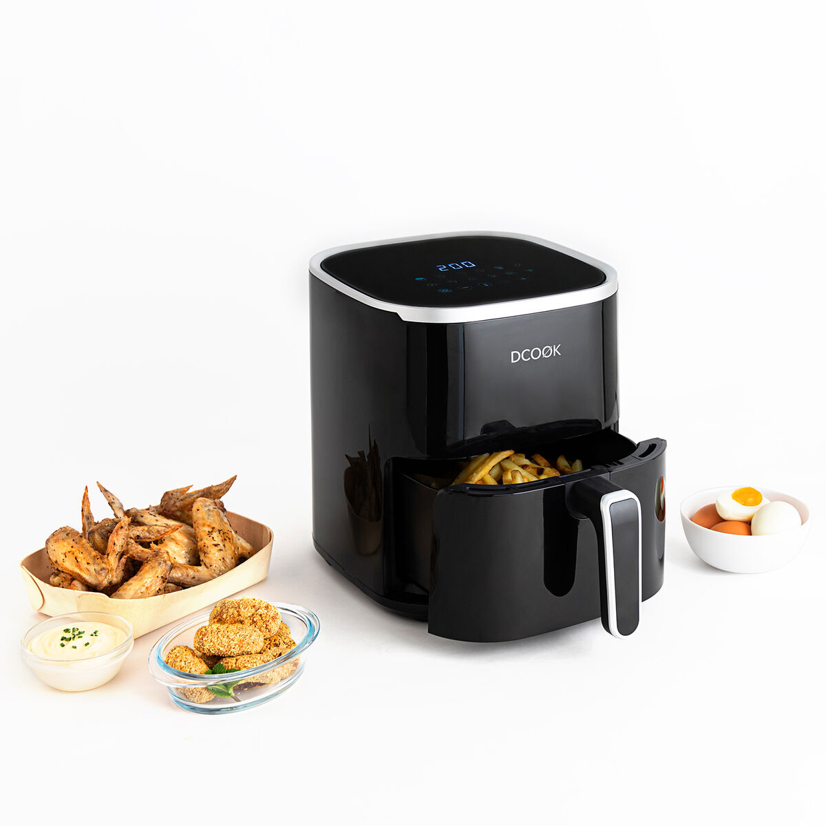 Аэрофритюрница Dcook Gallery Чёрный 1450 W 4,6 L-2