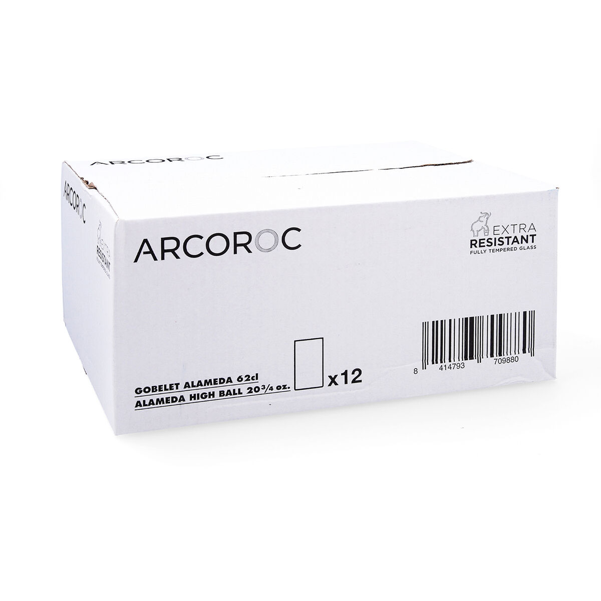 Arcoroc Alameda мөлдір шыны стақандар жиынтығы 620 мл (12 дана)-4
