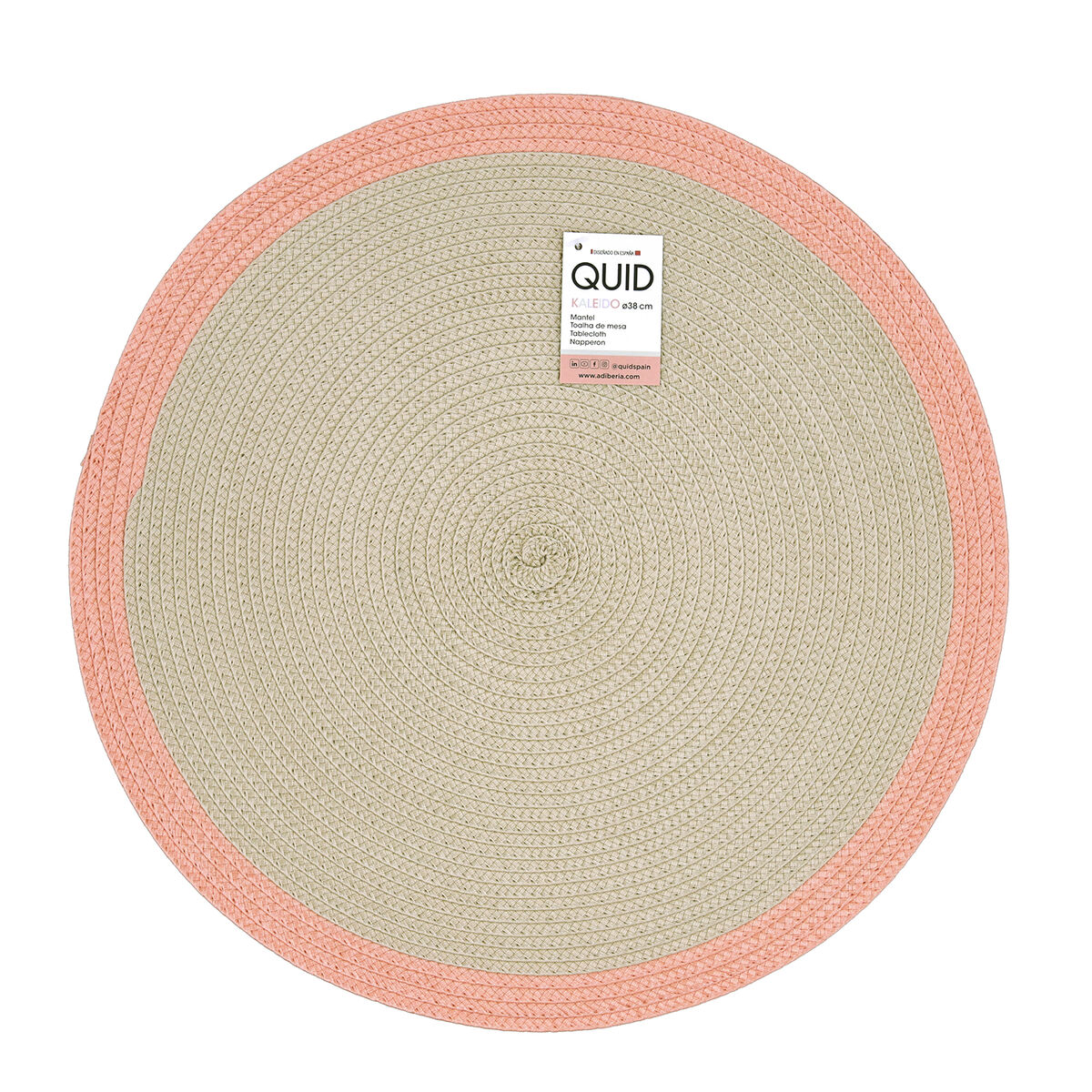 Костер Quid Kaleido Розовый Пластик 38 cm (12 штук)-5