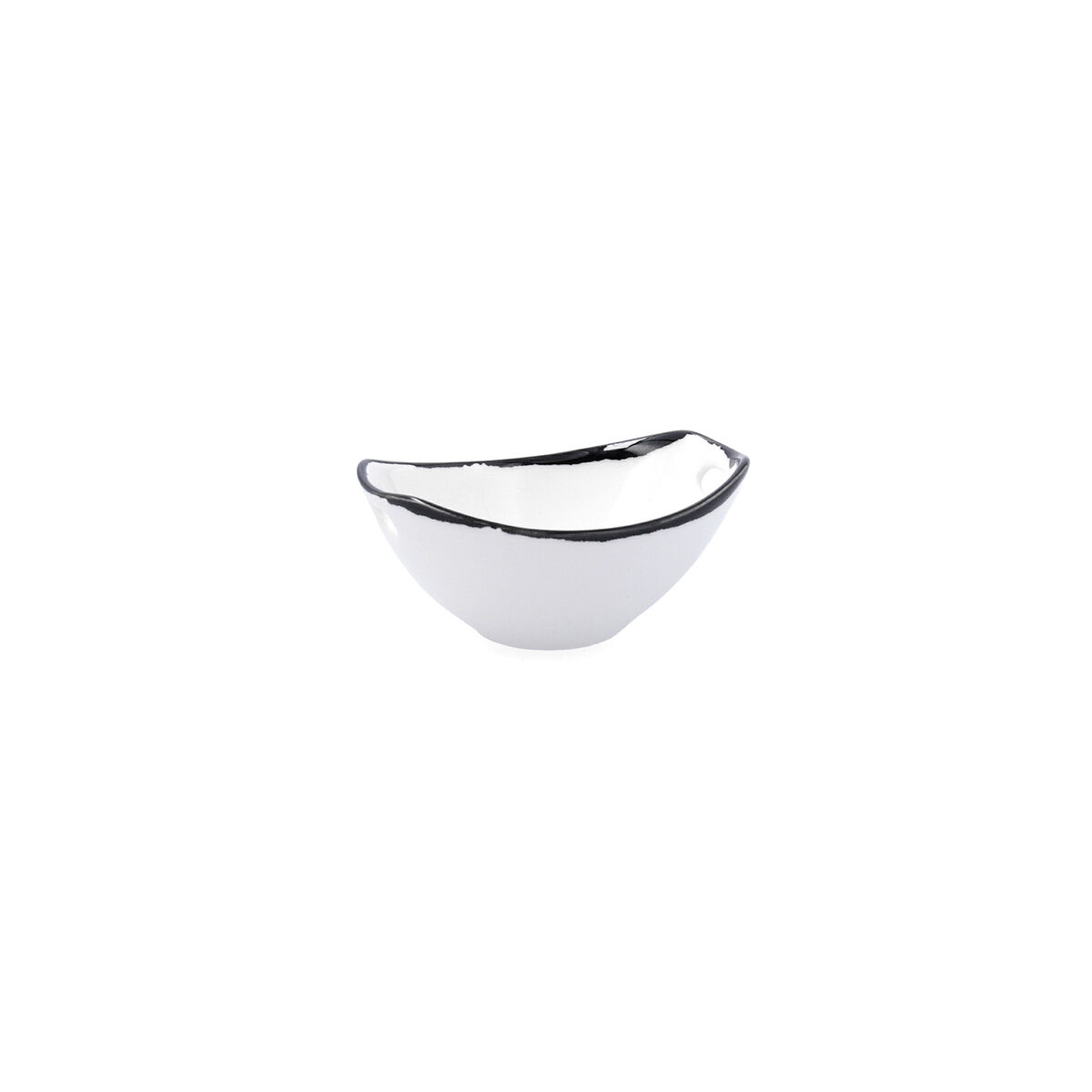 Dish Ariane Vital Filo White Black Ceramics 11.6 cm (8 pieces)-2