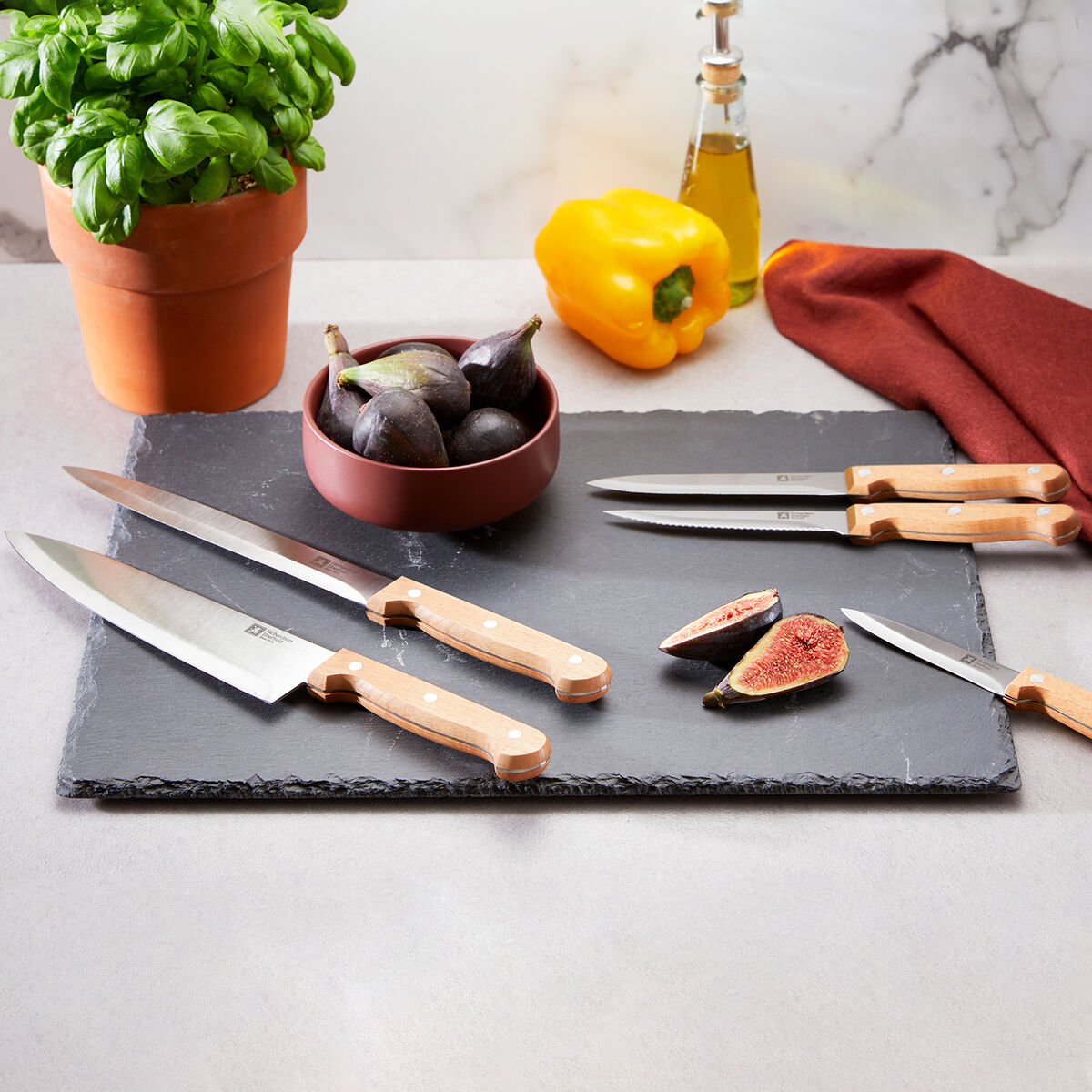 Нож для хлеба Richardson Sheffield Artisan Металл Нержавеющая сталь 23 cm Натуральный-3