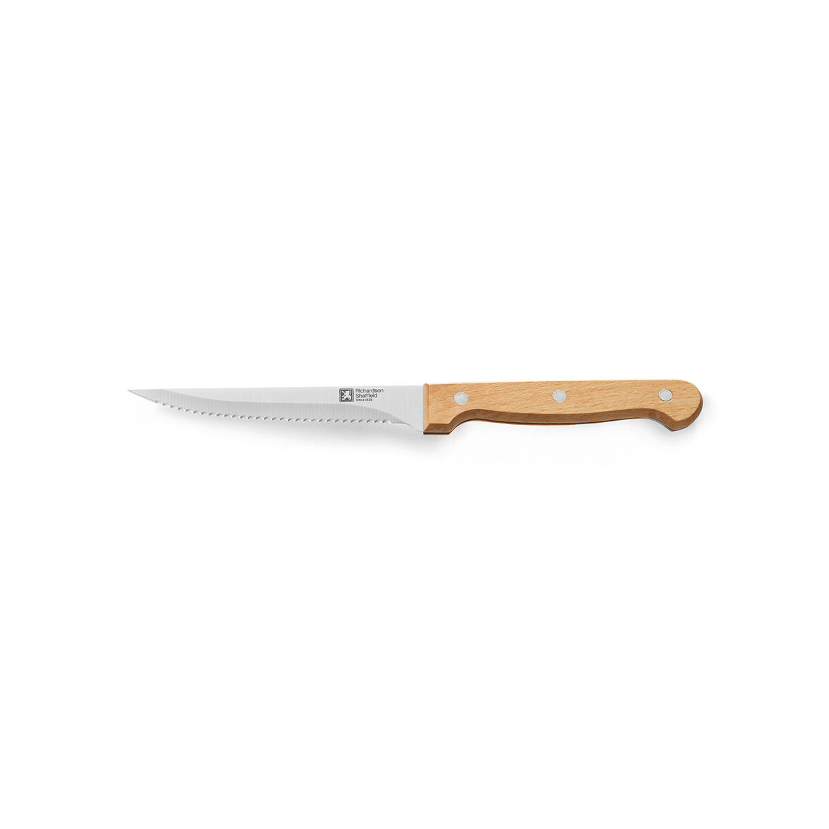 Нож для отбивных Richardson Sheffield Artisan Чёрный Деревянный Металл Нержавеющая сталь 11 cm (6 штук)-4