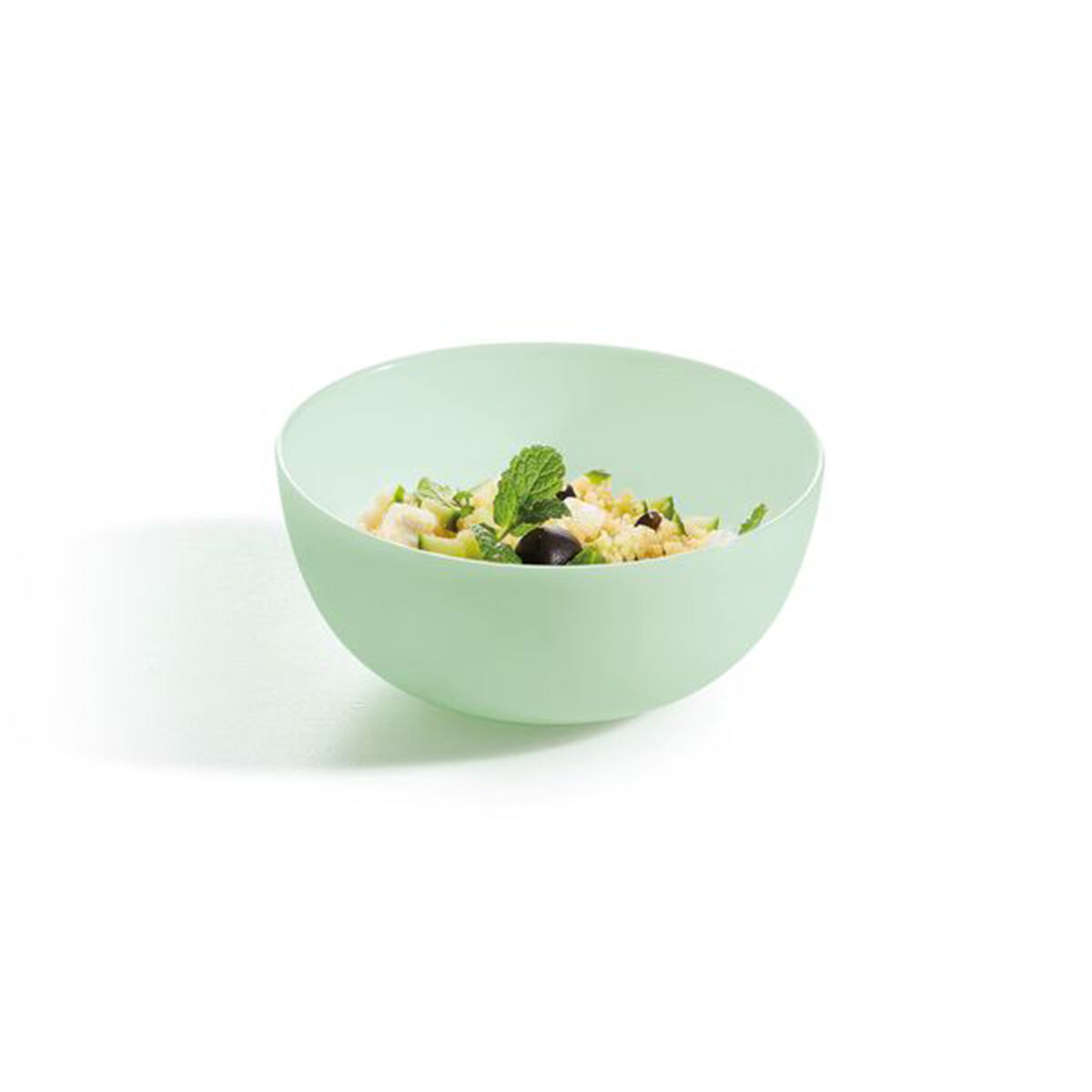 Dish Luminarc Diwali Paradise Green Glass 12 cm (36 pieces)-4