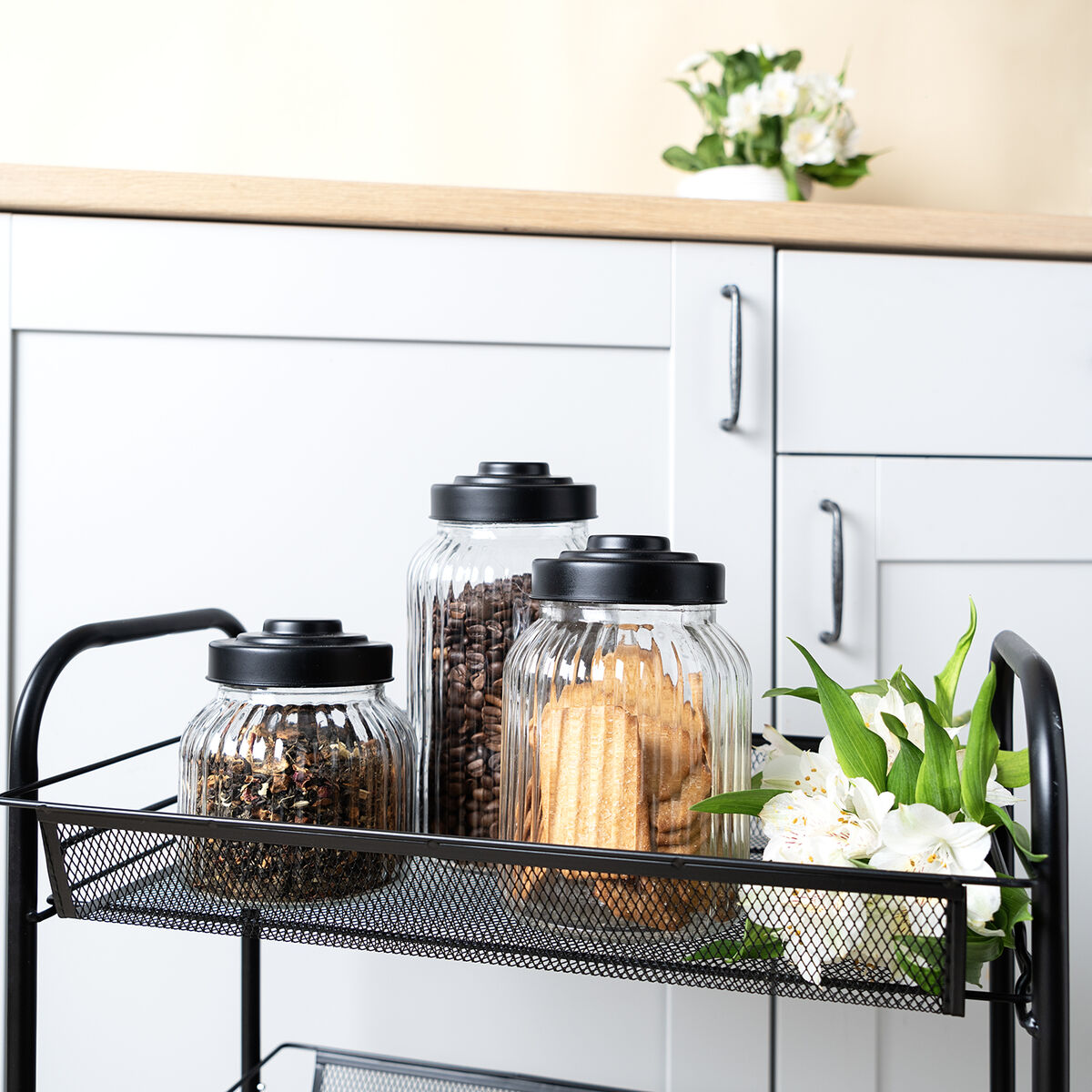 Яс Quid Maison Прозрачный Cтекло 1,25 L (6 штук)-2