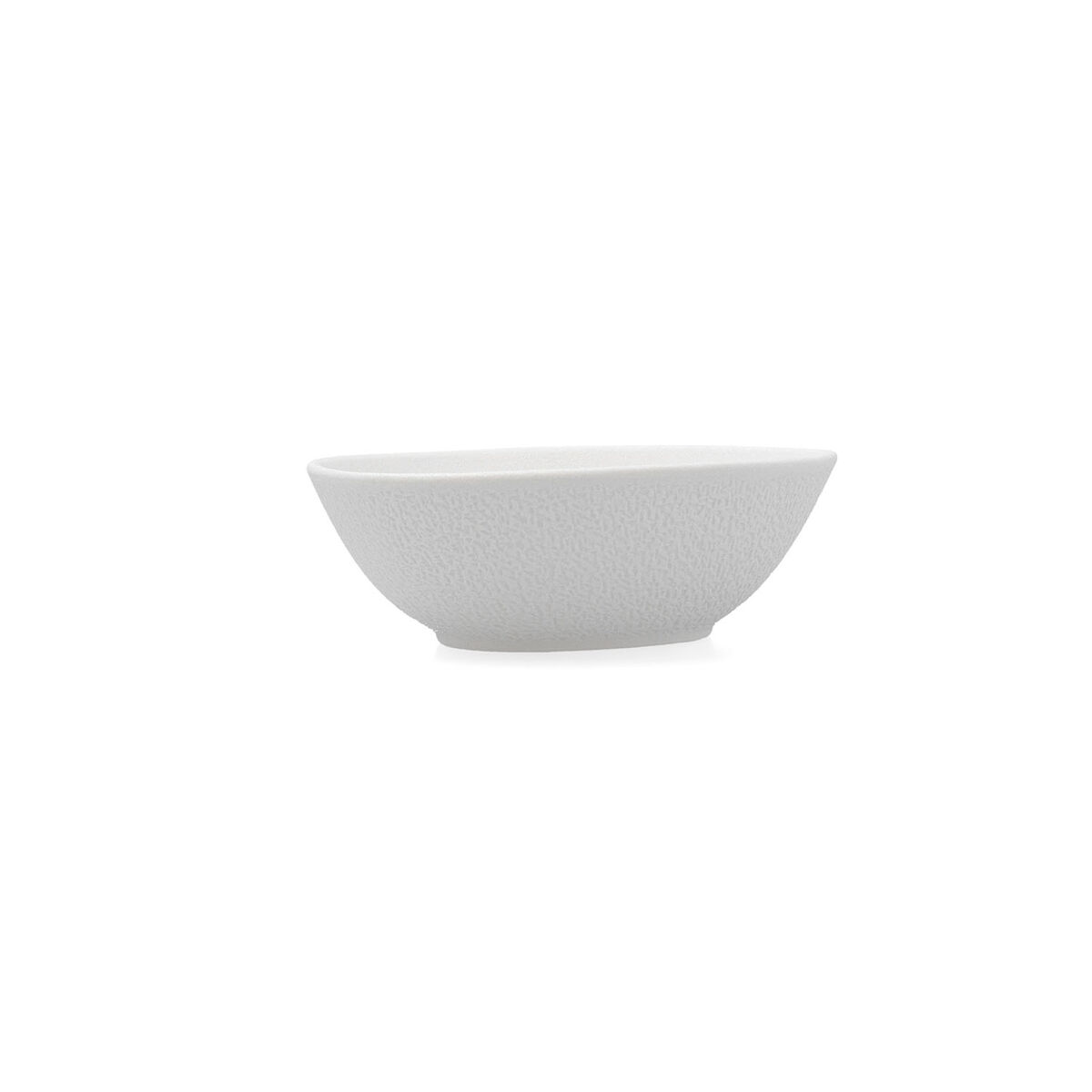 Dish Bidasoa Fossil White Ceramics Oval 14 x 12.4 x 4.8 cm (12 pieces)-7