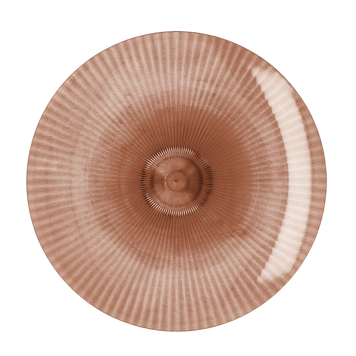 Flat plate Quid Sunset Coral Plastic 26 cm (12 pieces)-2