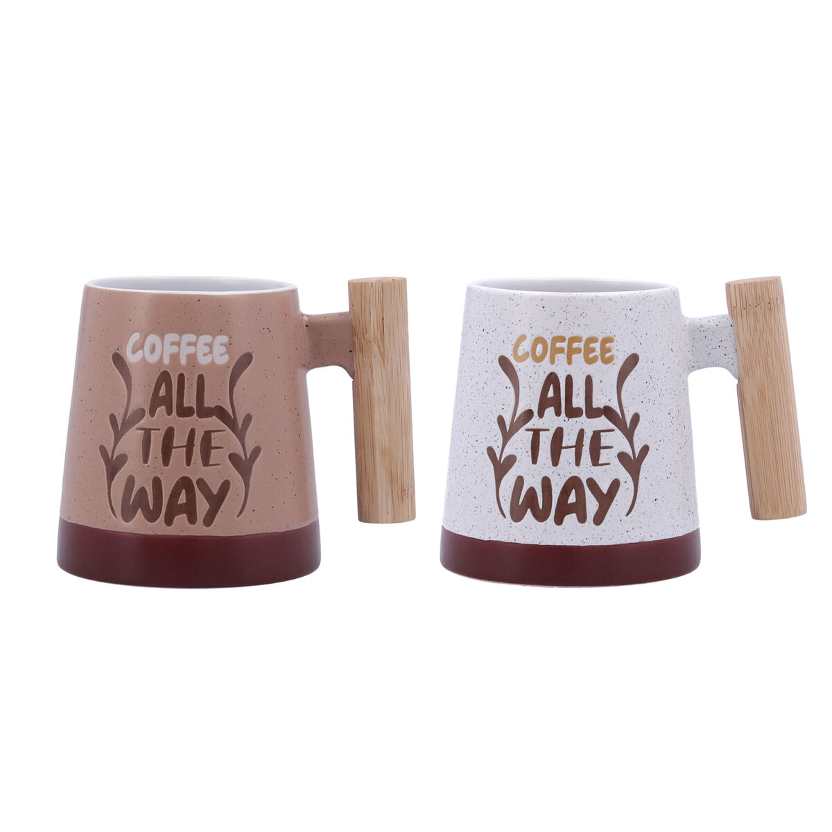 Чашка Bidasoa All The Way Разноцветный Керамика 350 ml (12 штук)-2